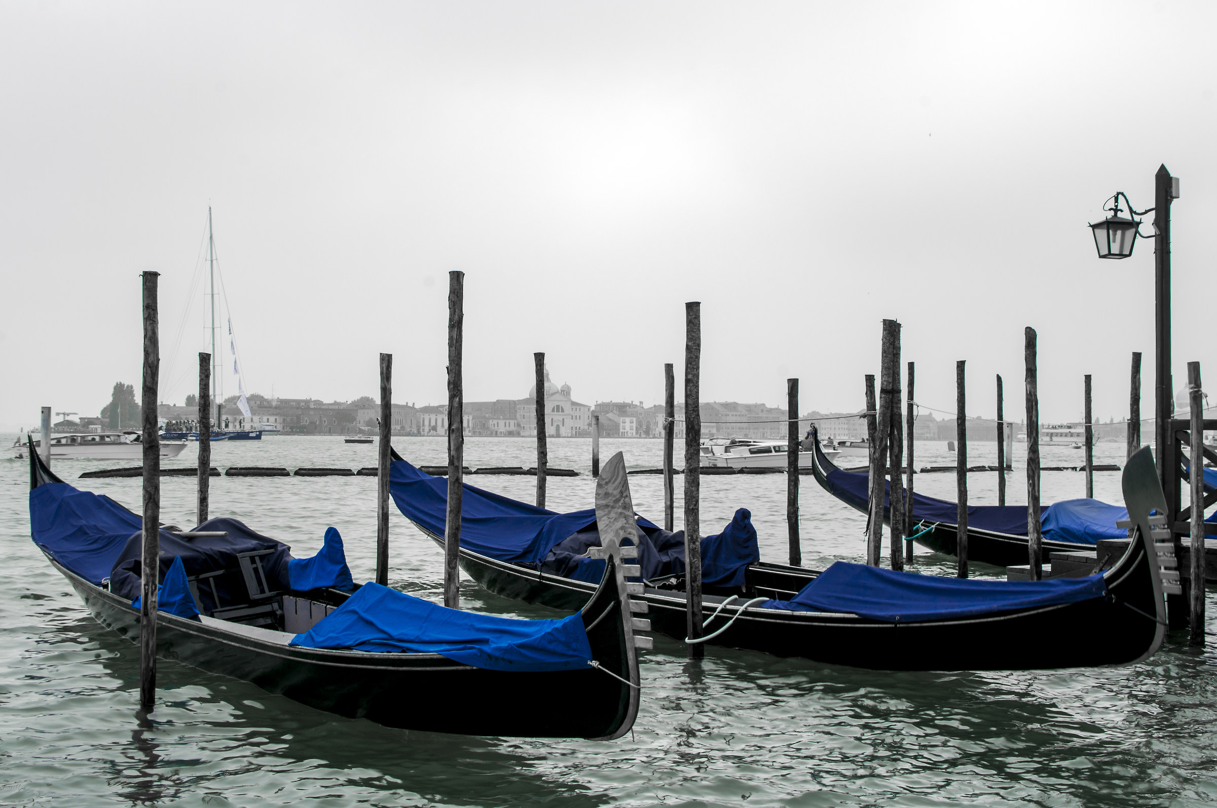 Gondolas in Venice