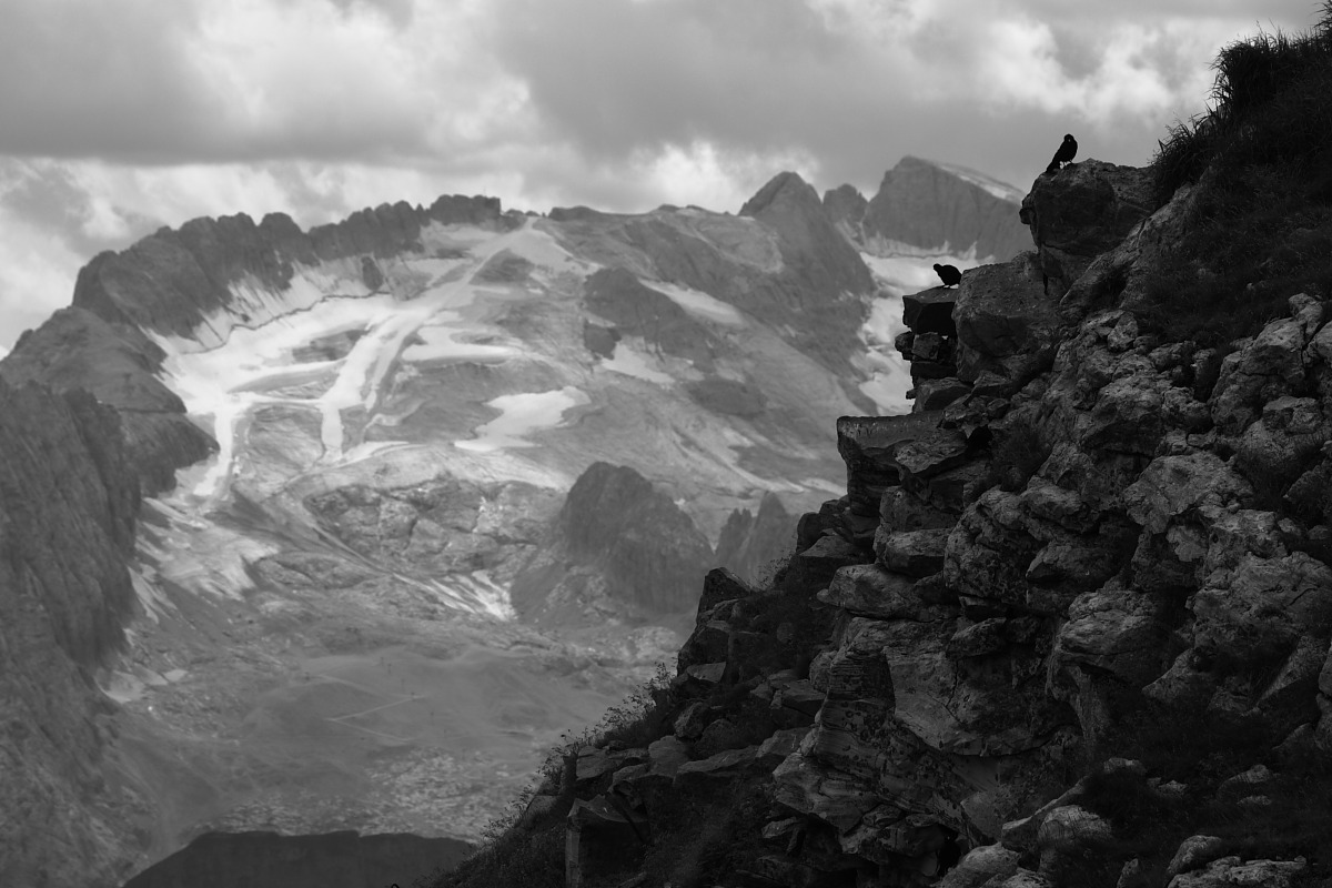 Guardando la Marmolada