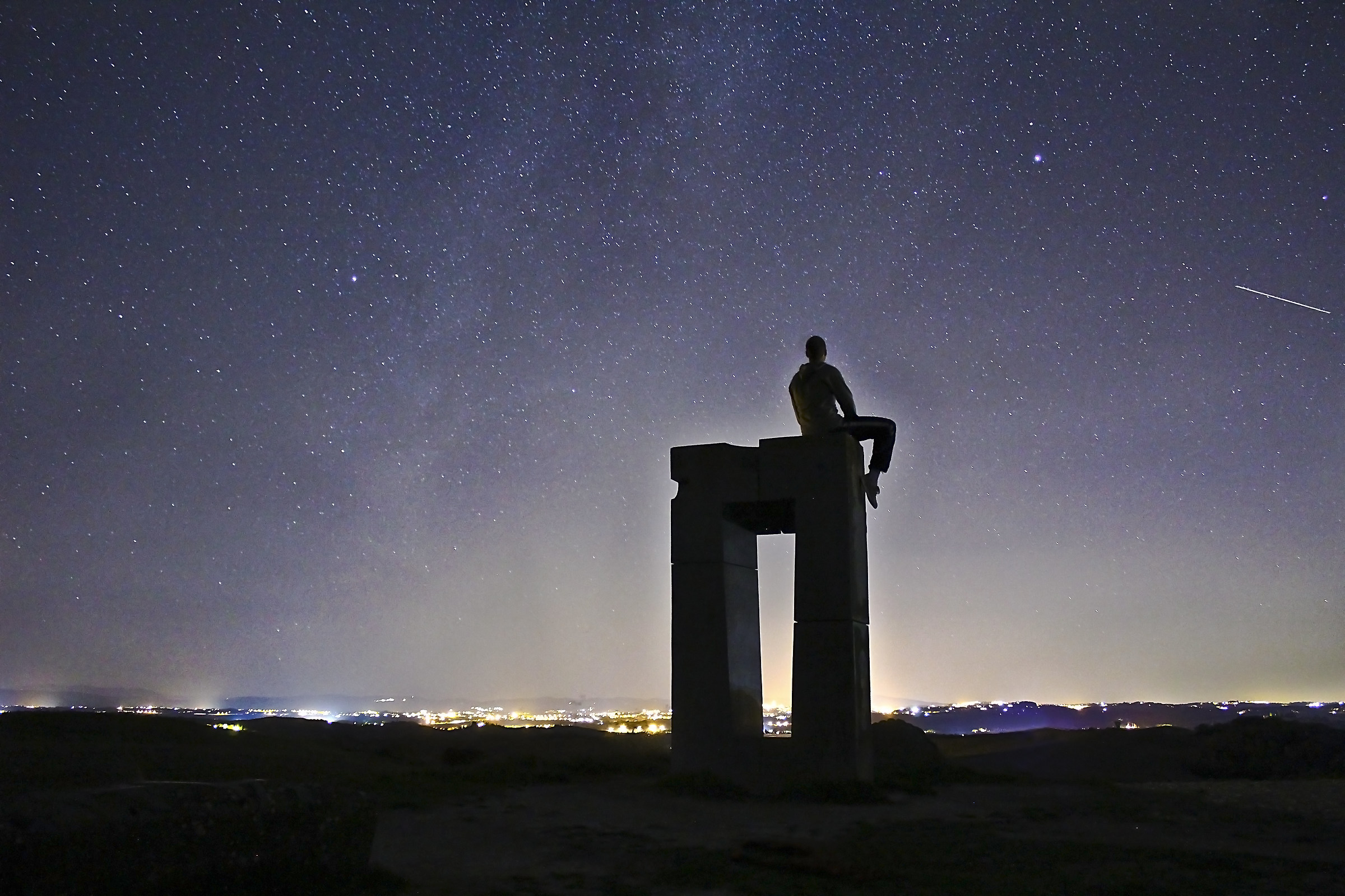 Staring at the stars ..