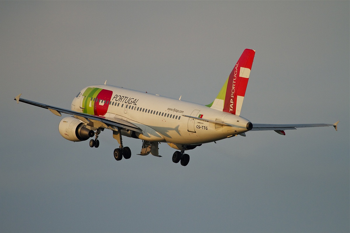 airbus 319 tap portugal caselle (to)