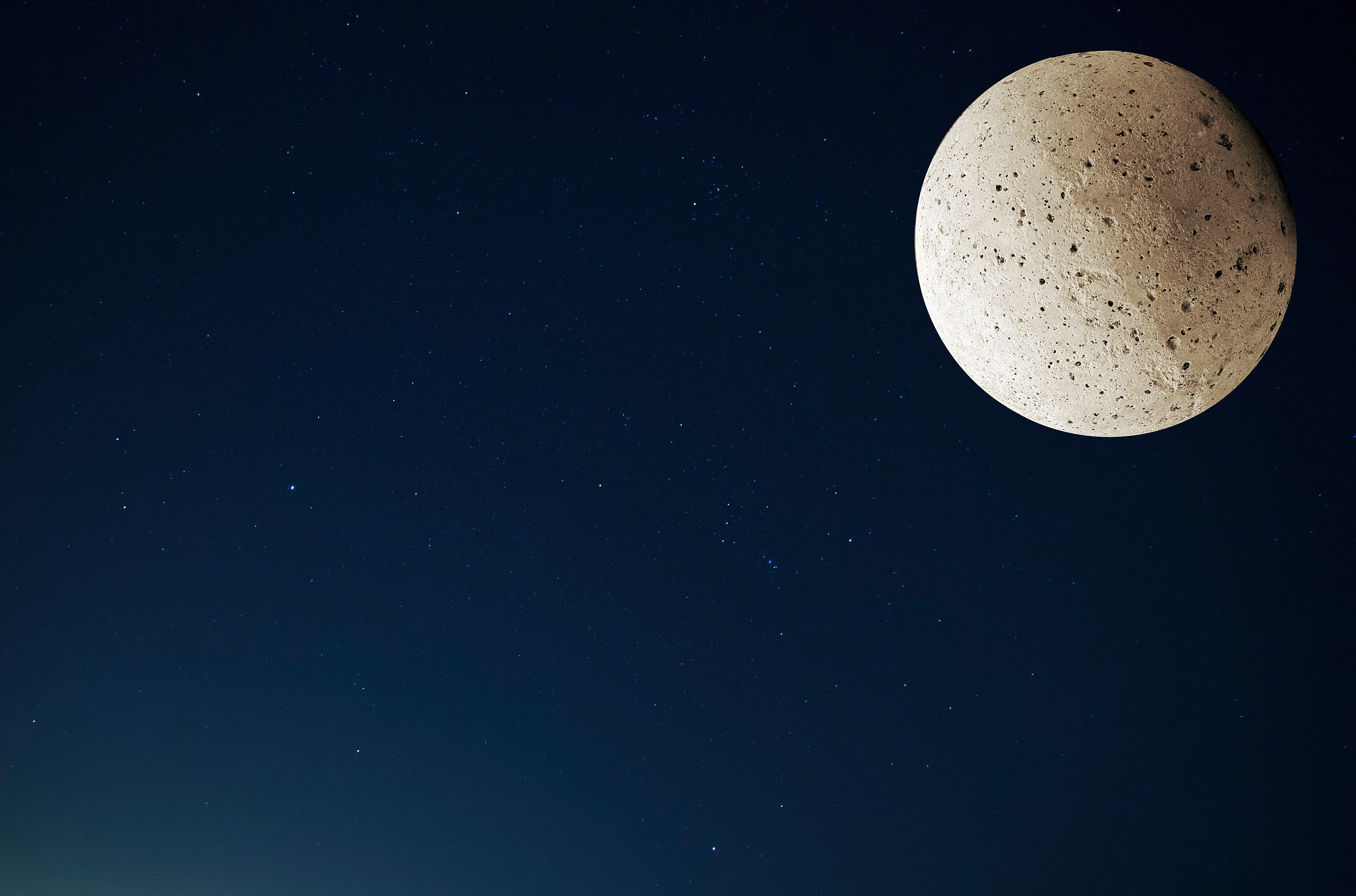 new moon (really fresh new)