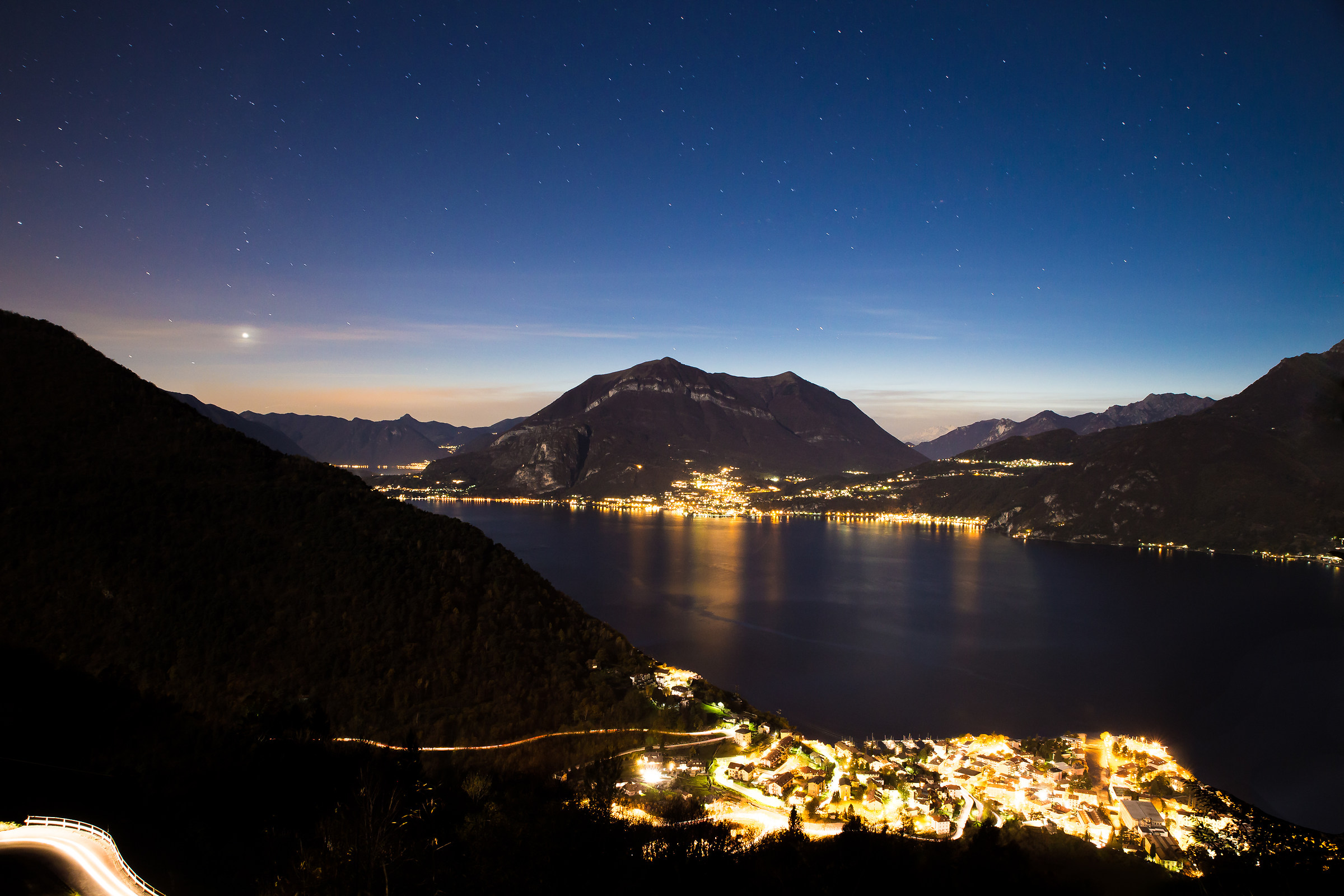 Notturno vicino Camaggiore