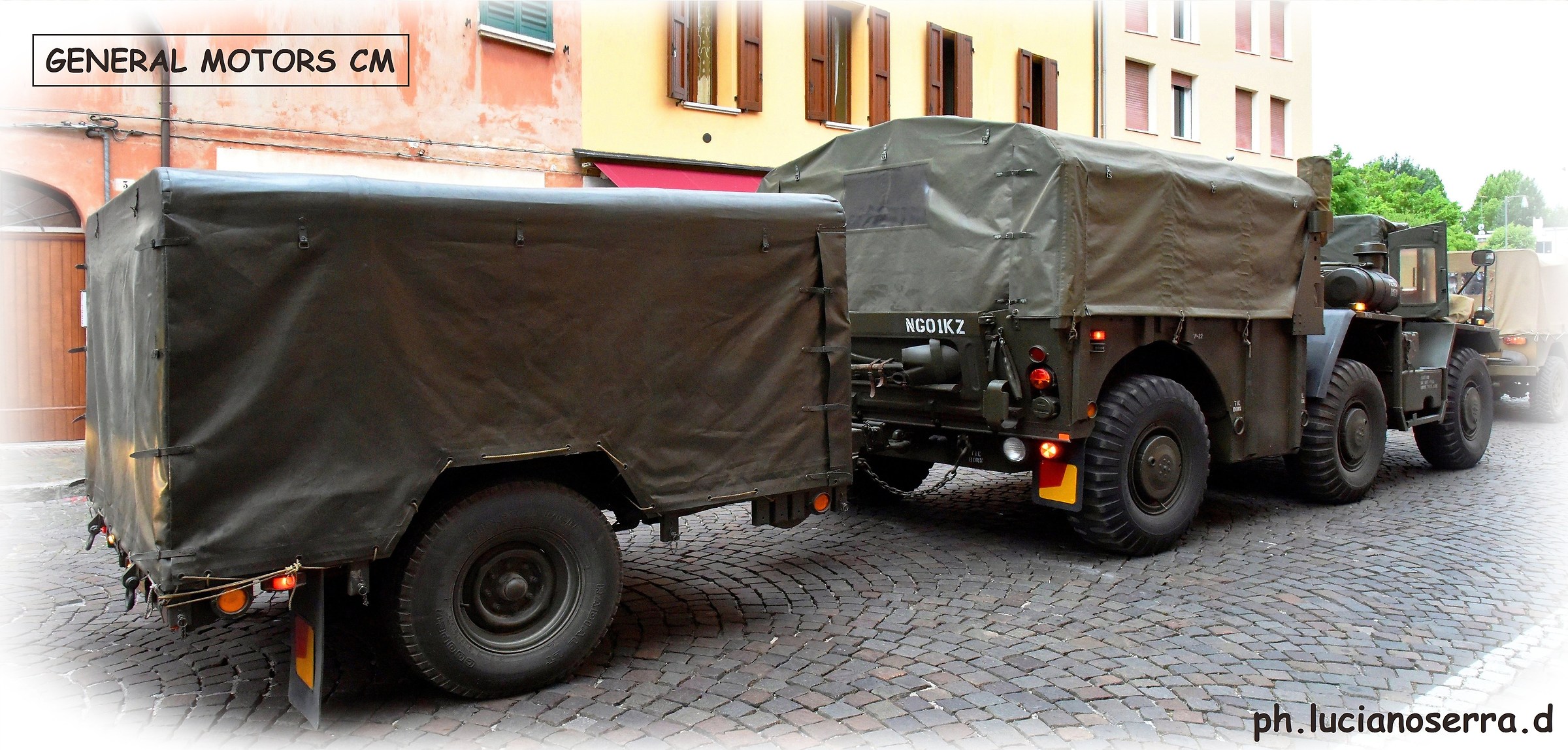 General Motors CM con rimorchio monoasse