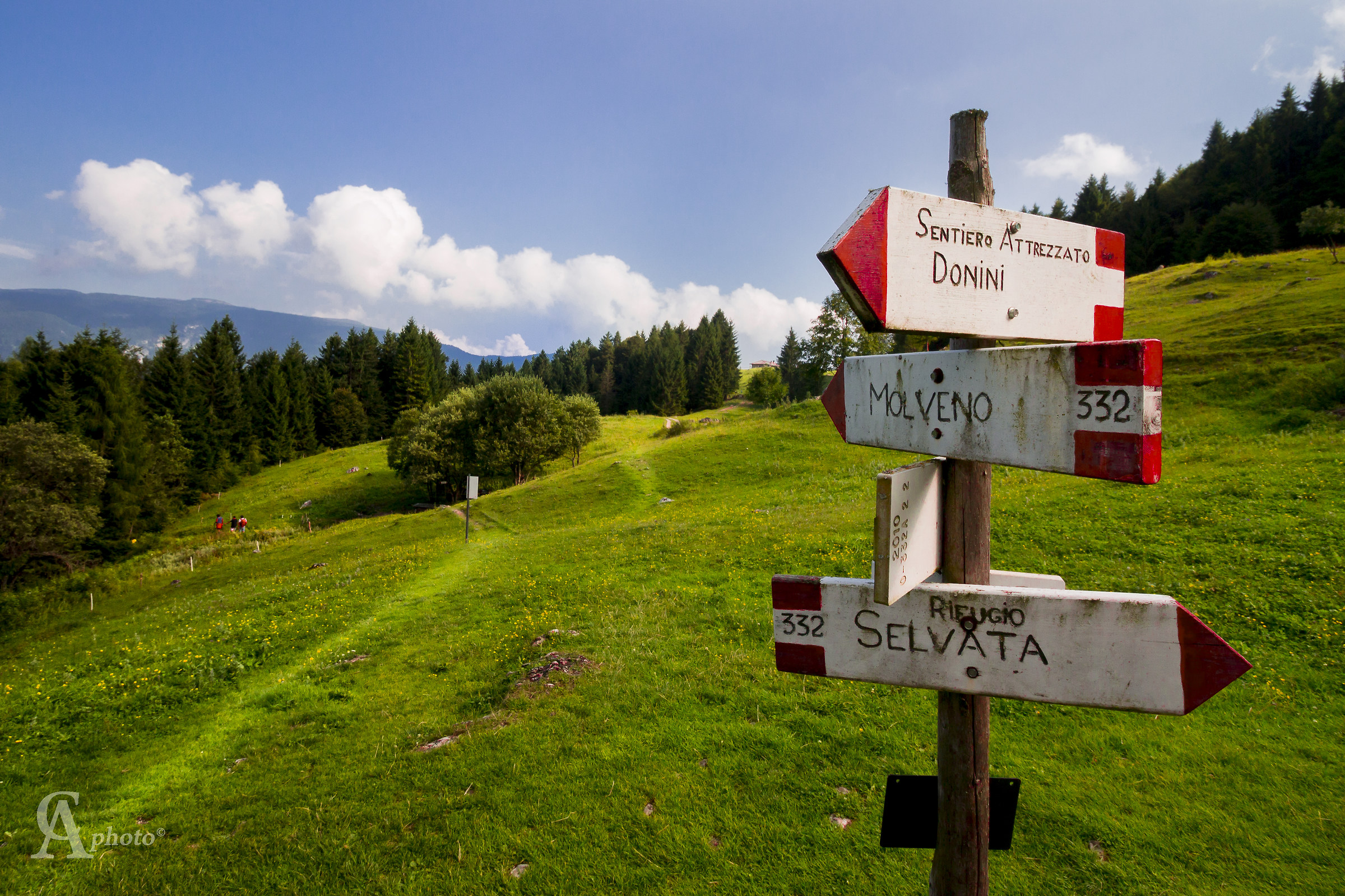 Molveno - Path to Ref. Selvata