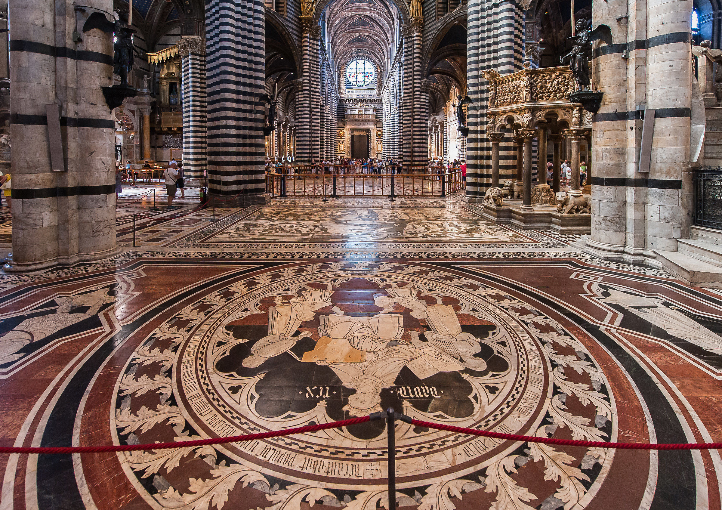 Siena-Interno Duomo