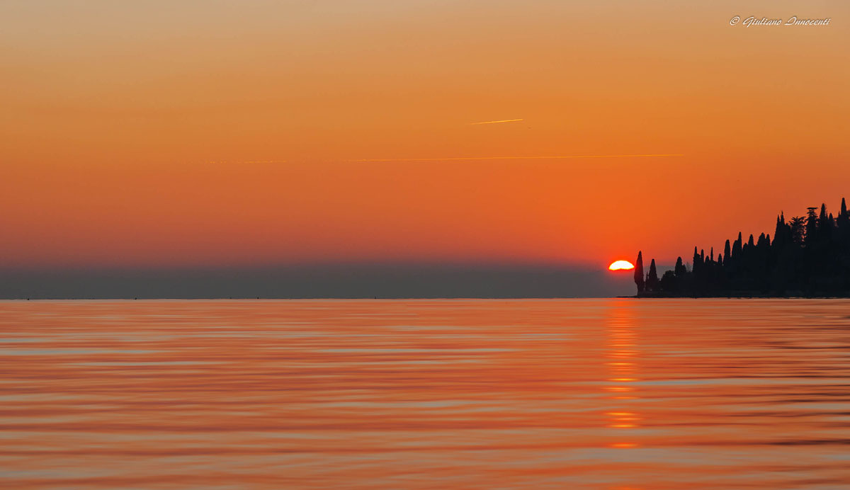 Sunset at Punta San Vigilio Garda
