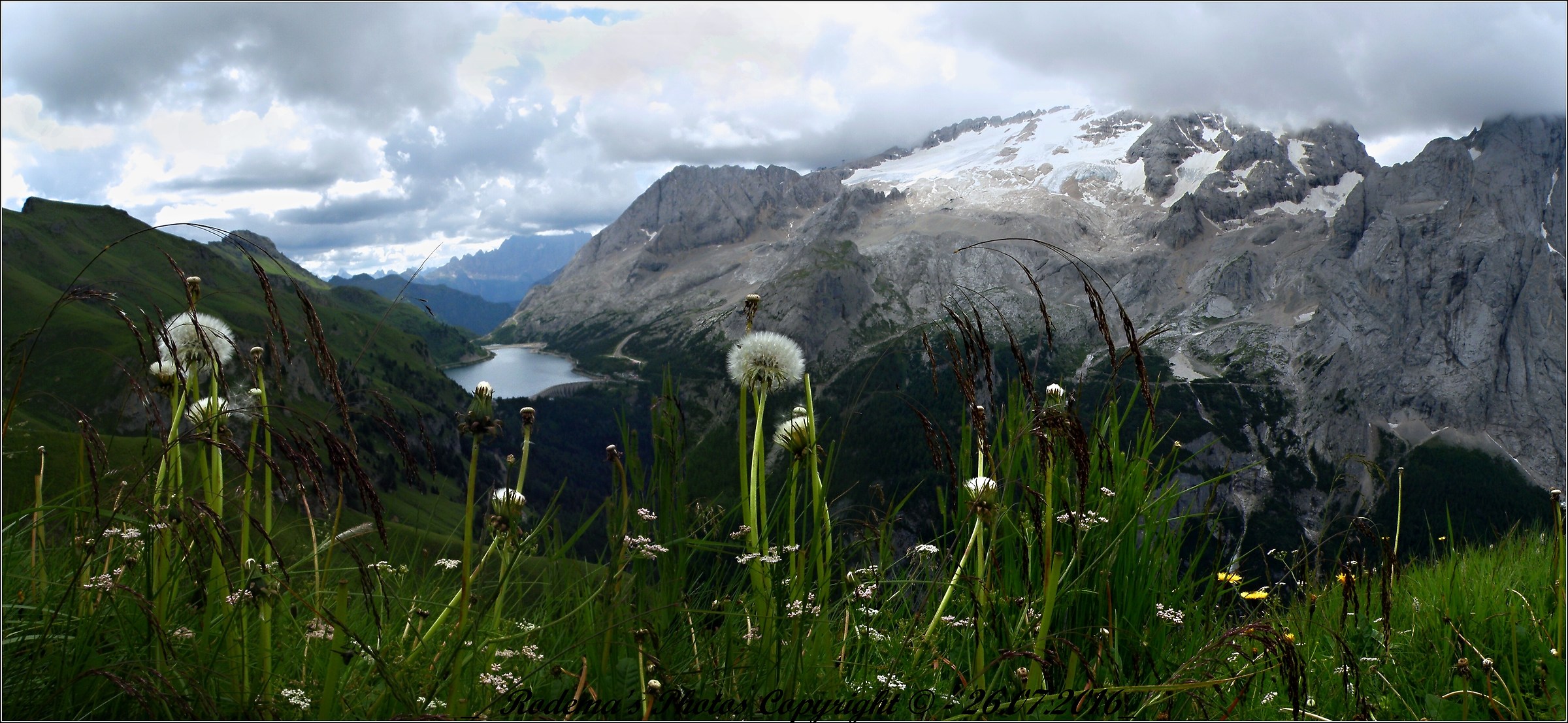 The grandeur of the Marmolada