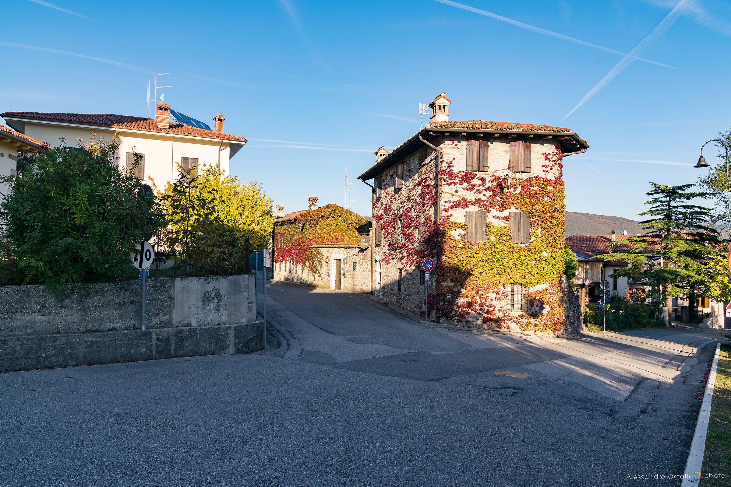 La natura che colora le case