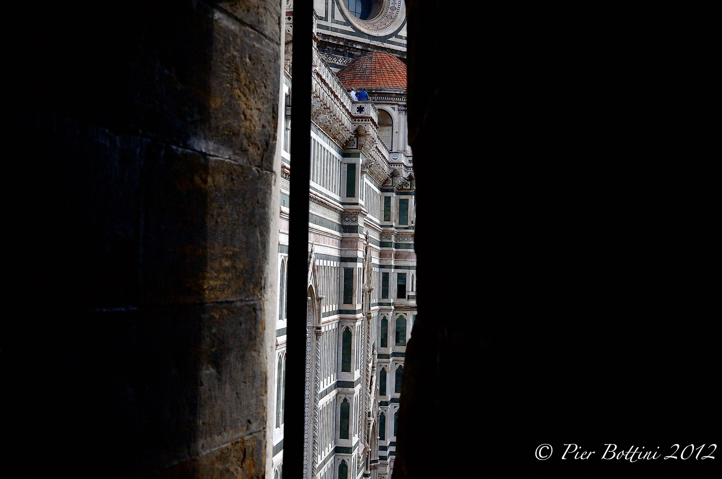 Slot of the Giotto's bell tower