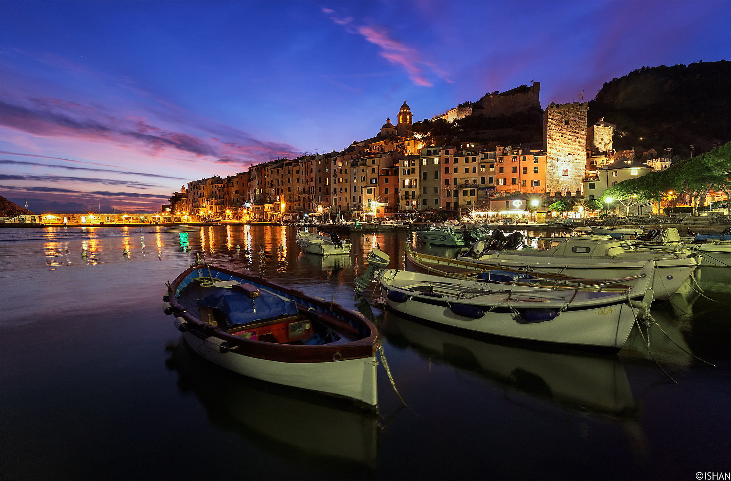 Last lights in Portovenere