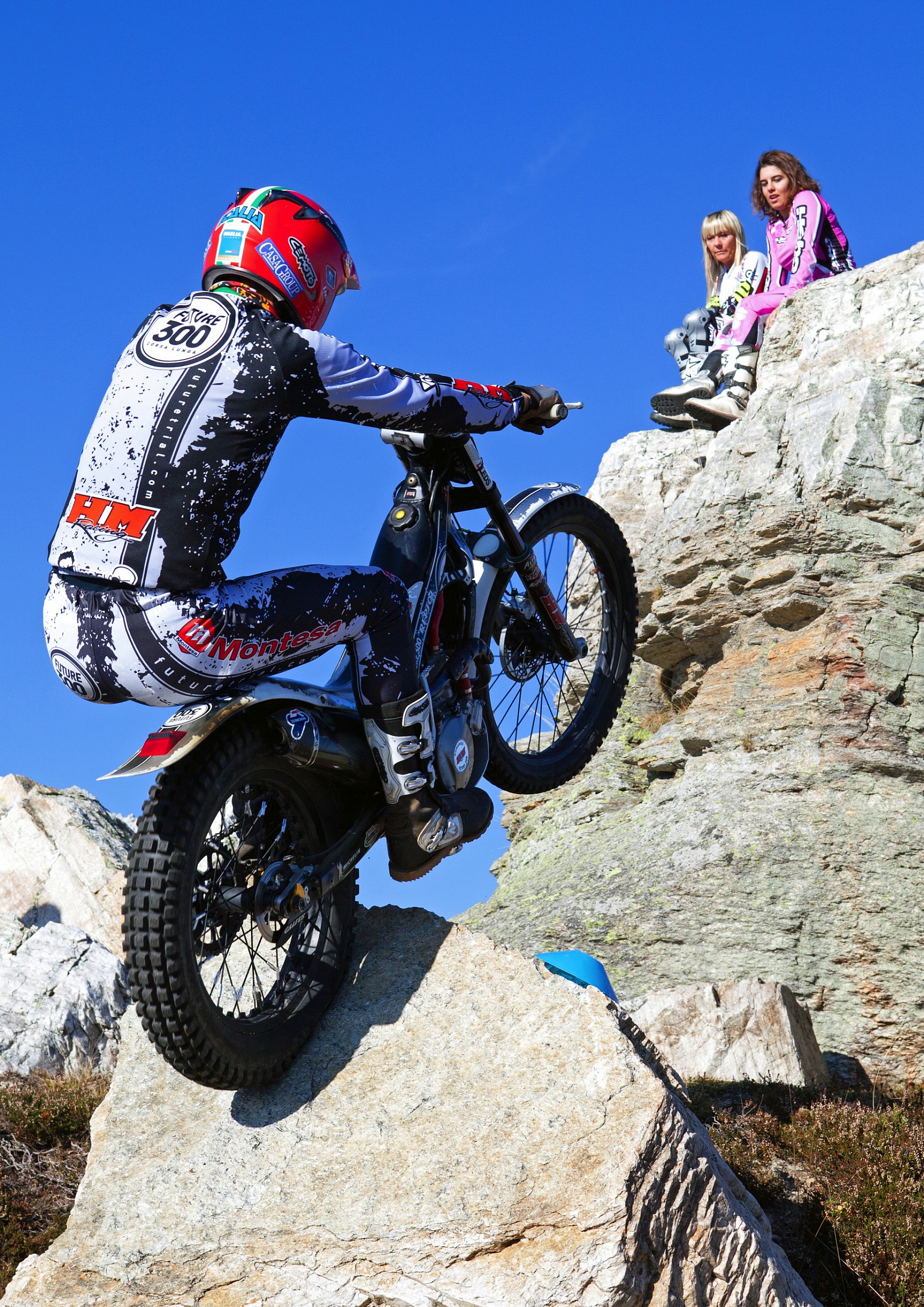 Fabio Lenzi in allenamento a Ruccas