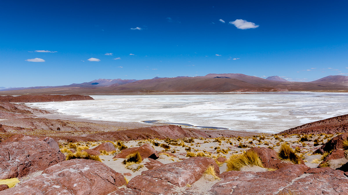 Saluti dalla Bolivia: laguna blanca.
