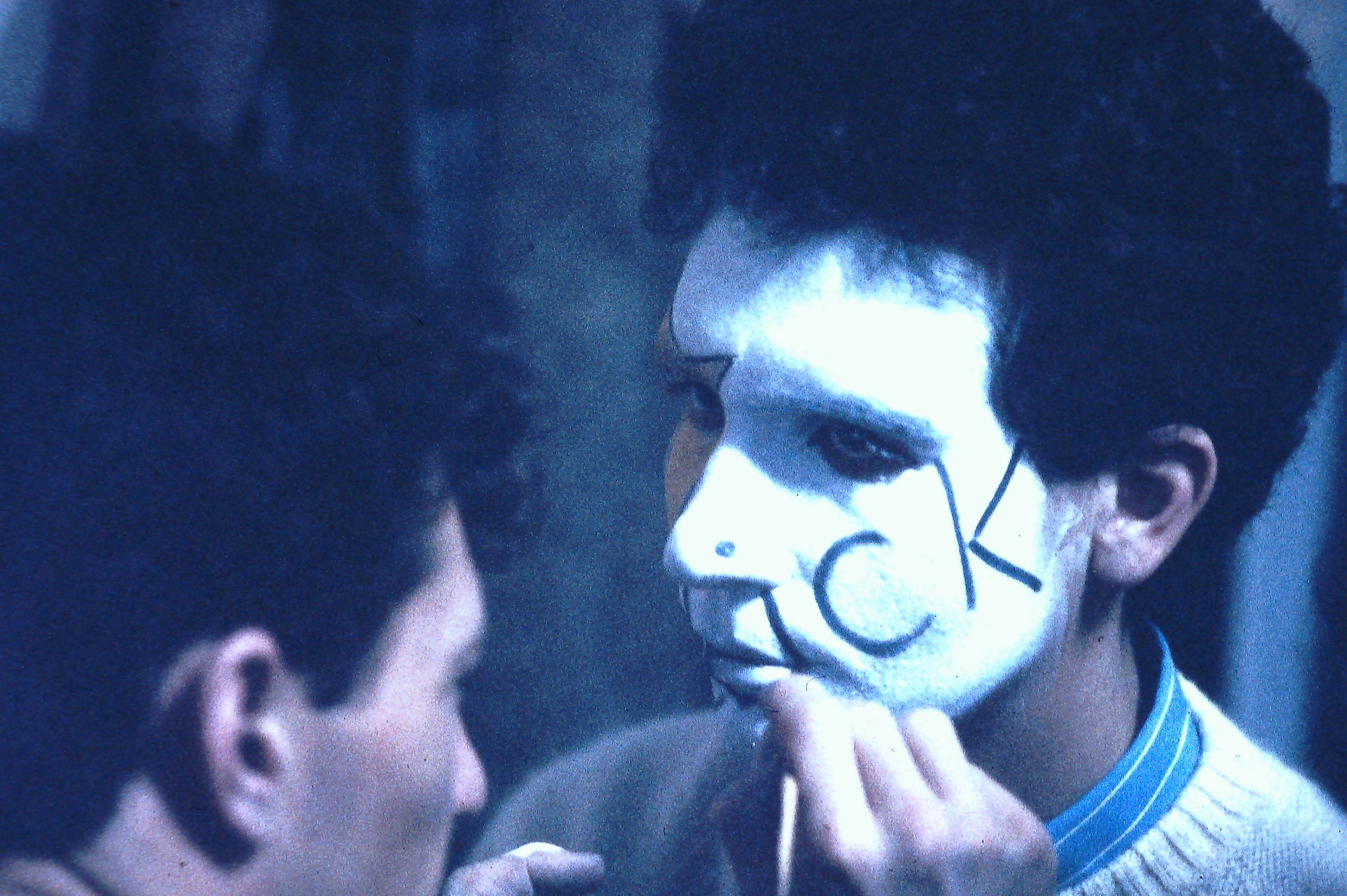 Click, Atilio Lopez makeup, 1985 La Spezia.