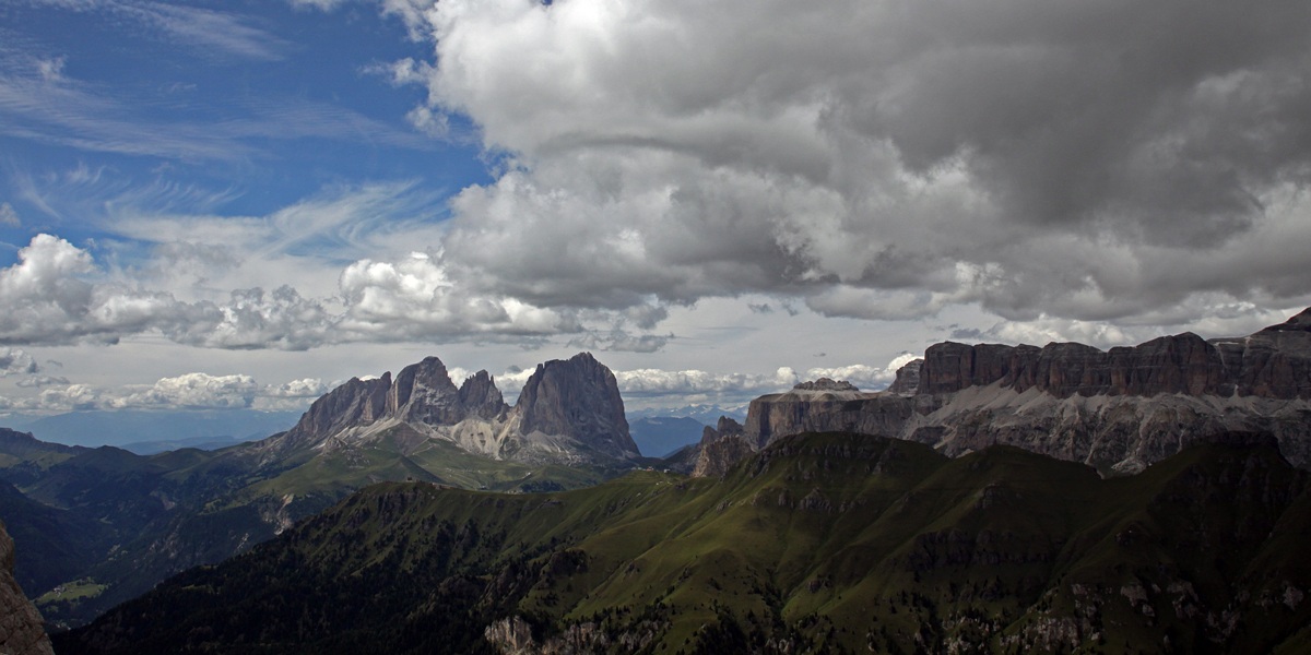 Dolomiti, panorama dalla Marmolada