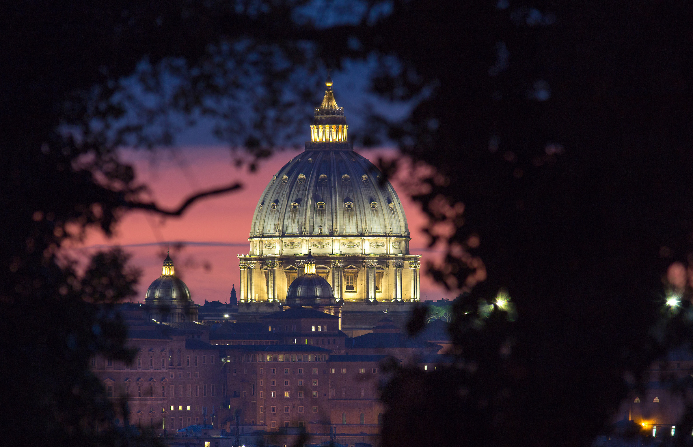 San Pietro at sunset