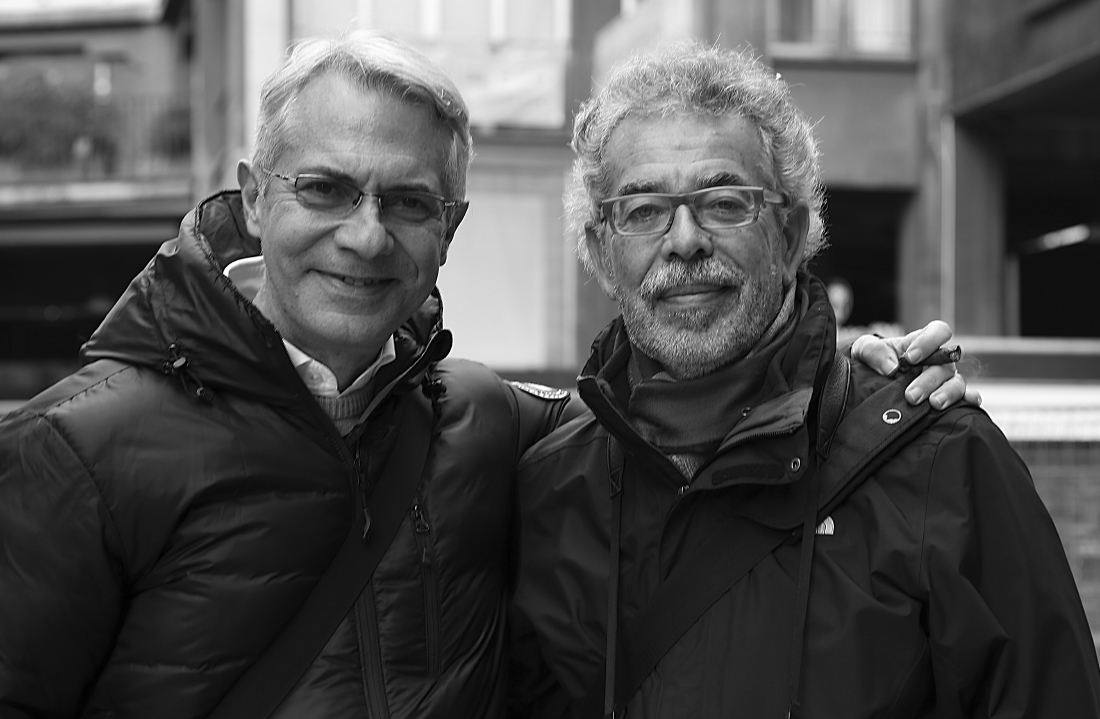 Fonzie and Giorgio Meneghetti