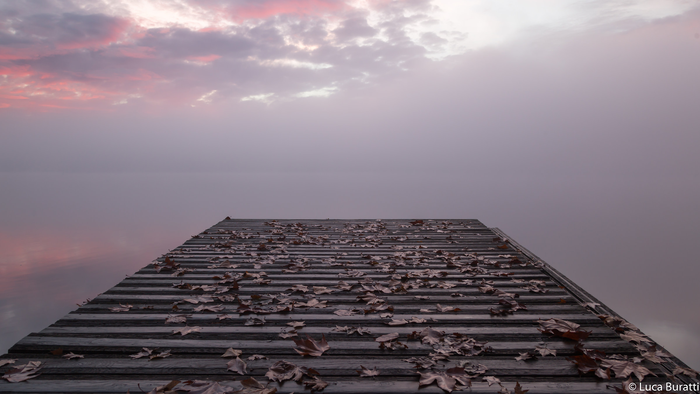 Alba al lido di Gavirate