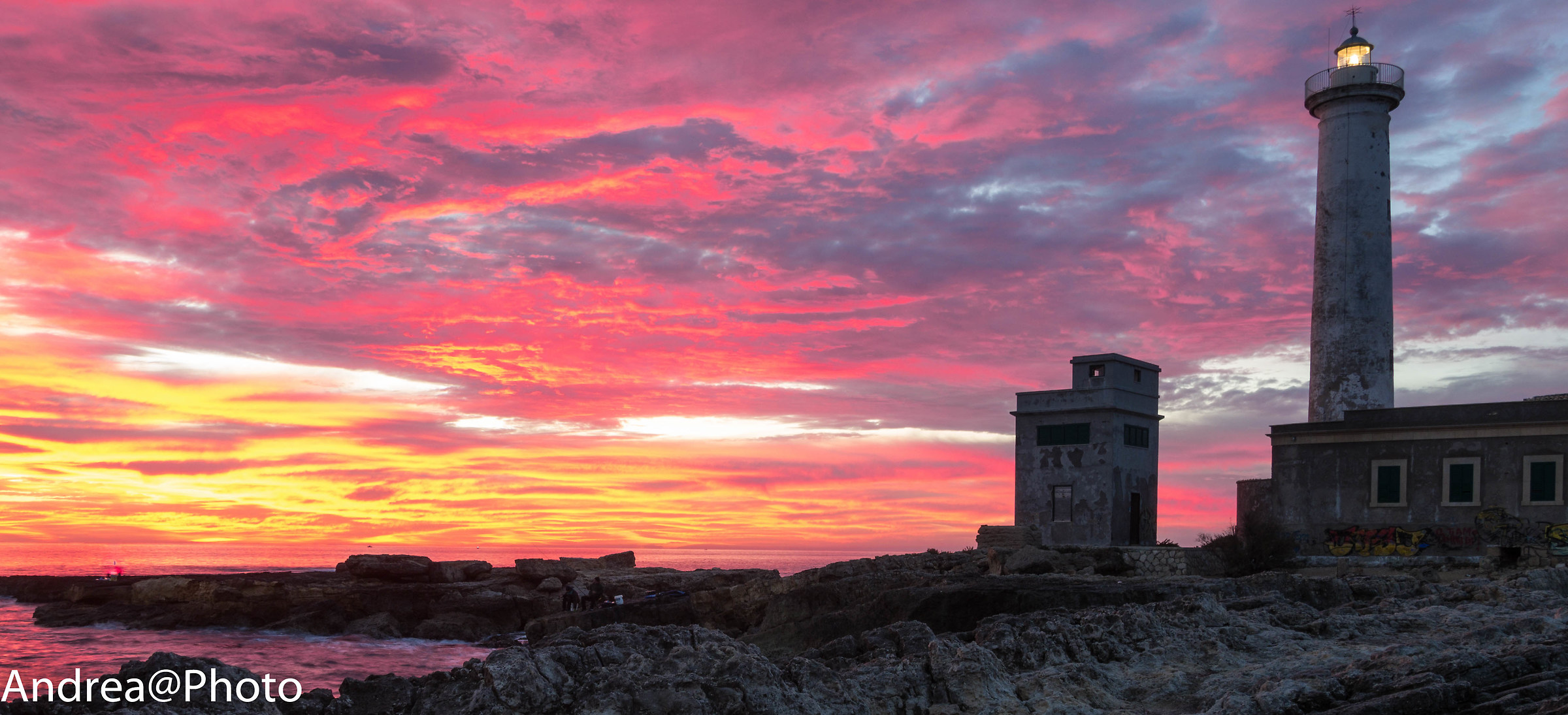 Faro Santa Croce - Tramonto