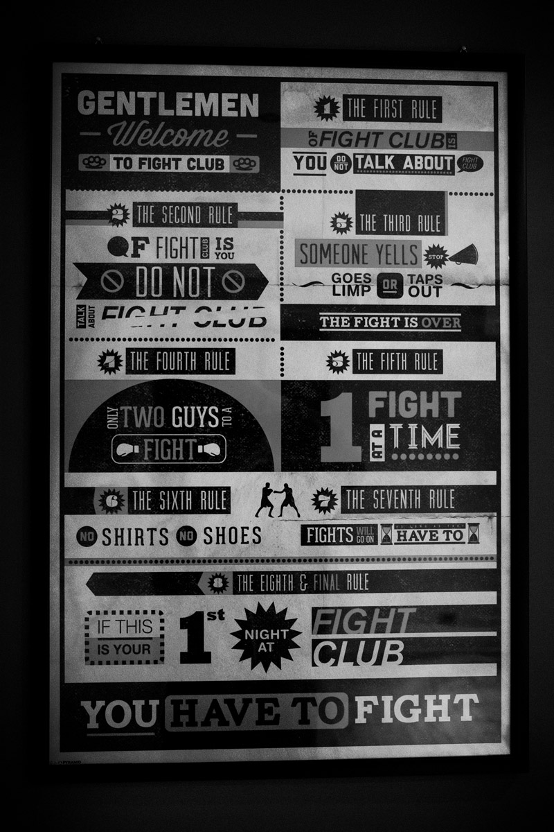 My Myths: Fight Club (The Rules Of Fight Club)