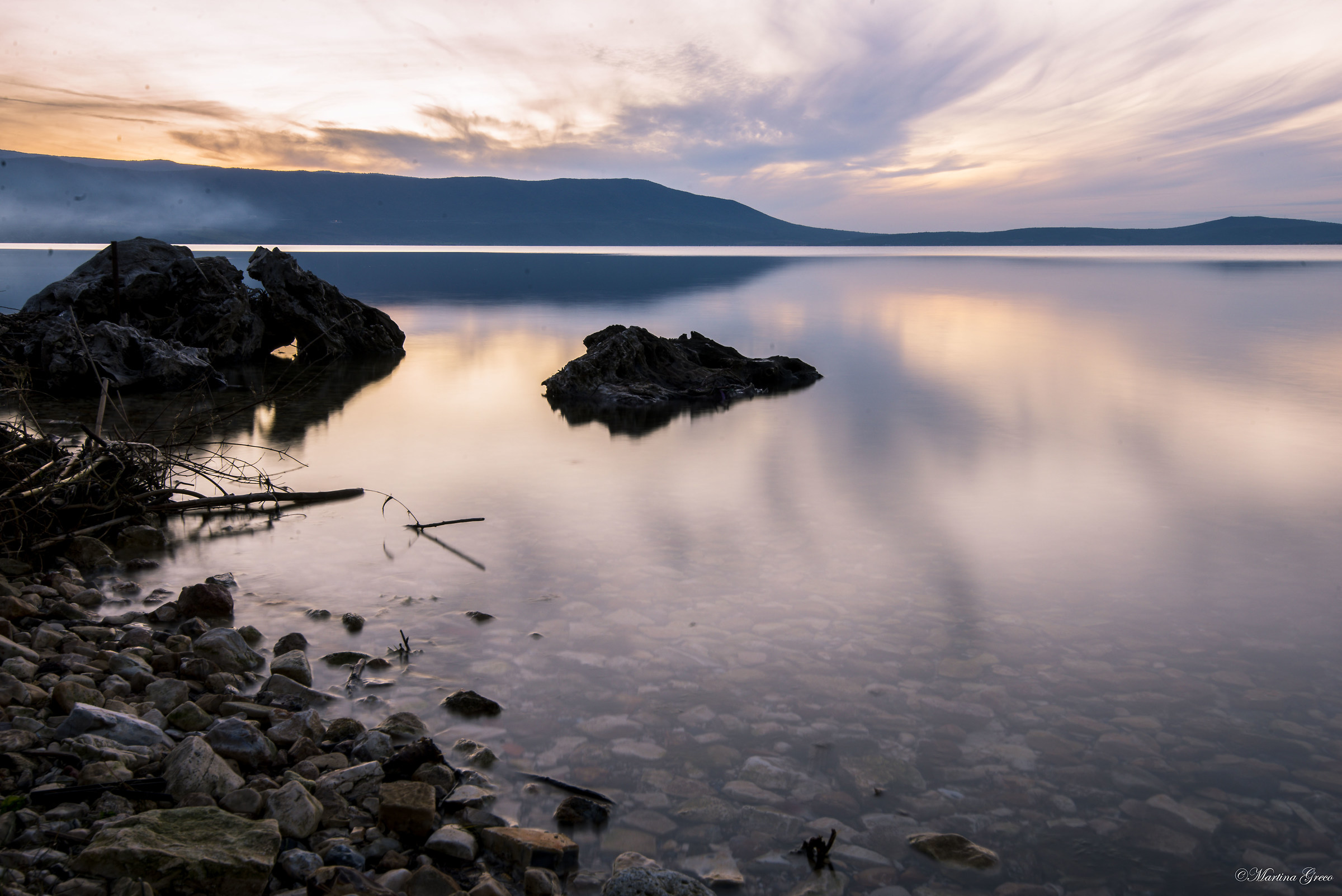 A look over the lake ...