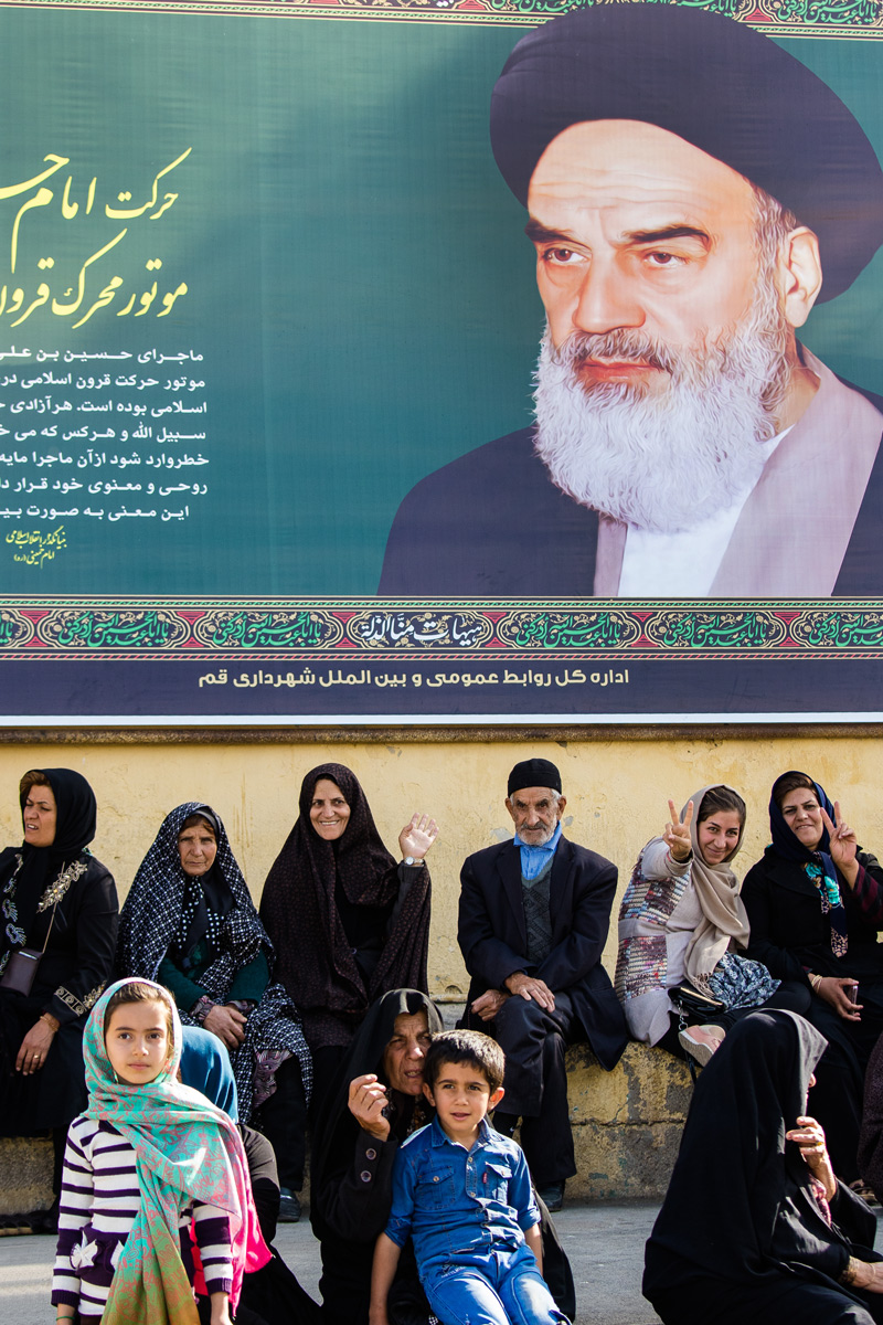 Under the gaze of Khomeini