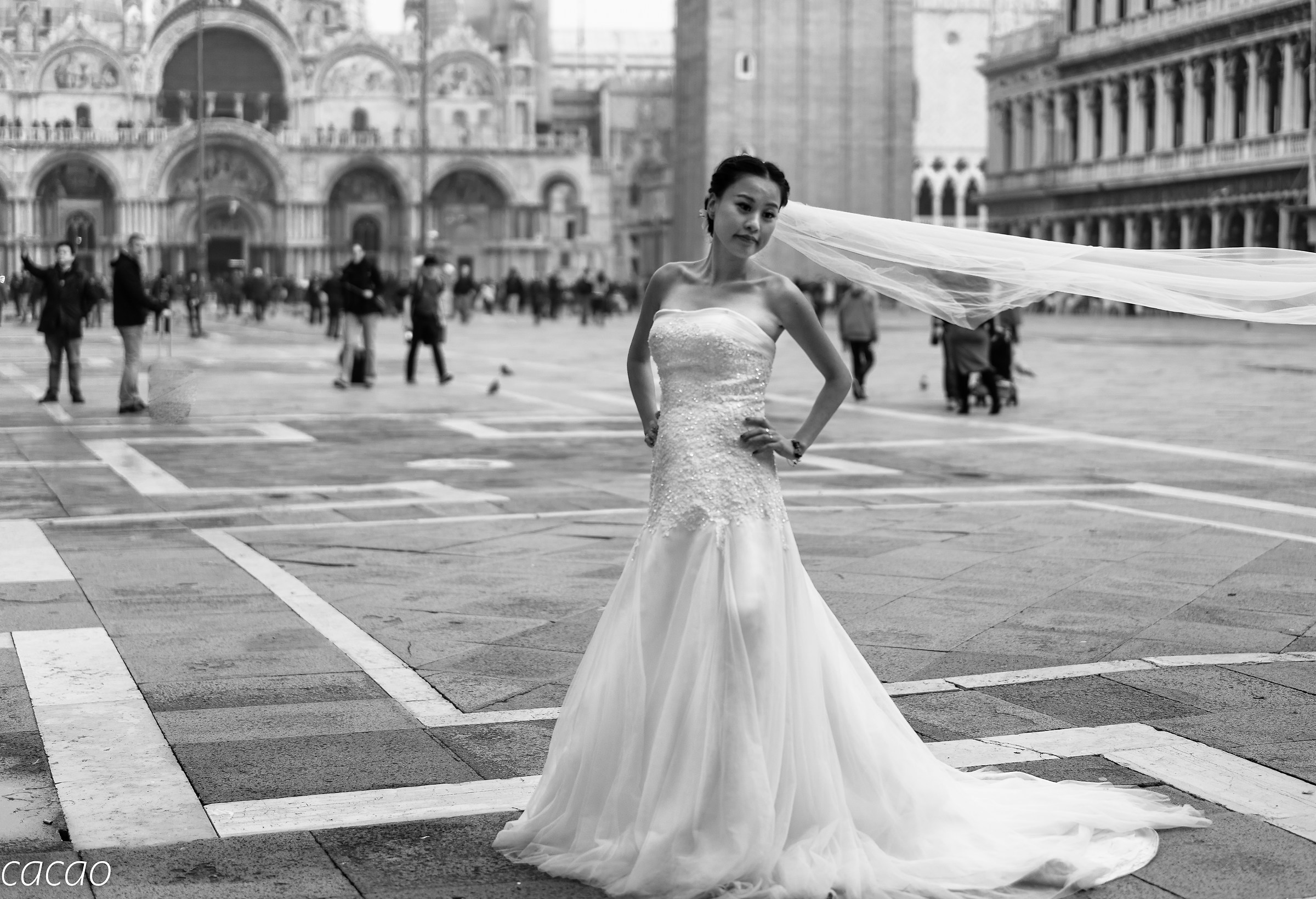 Set japponese in piazza san marco