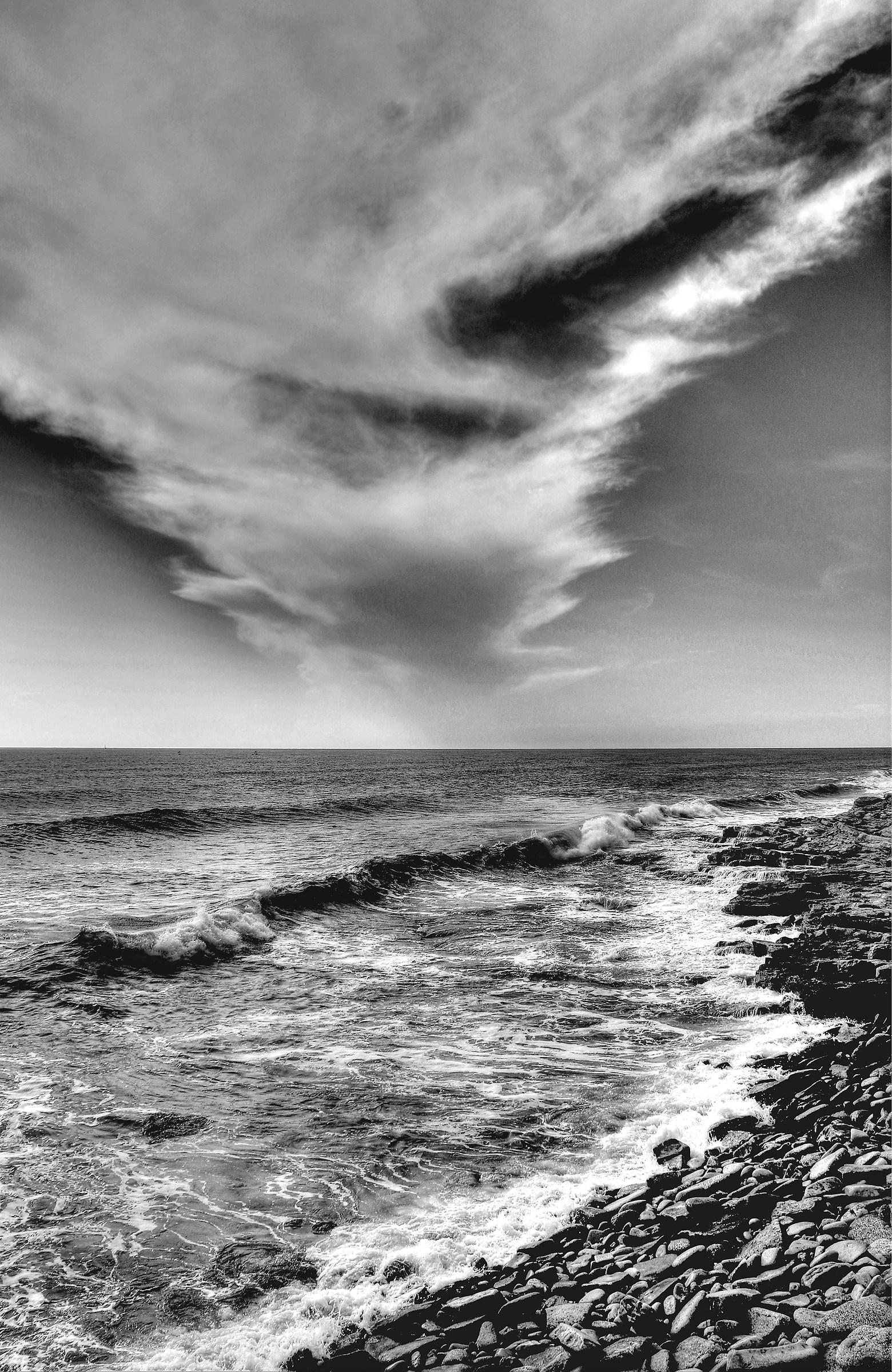 Il mare a novembre...b.n.