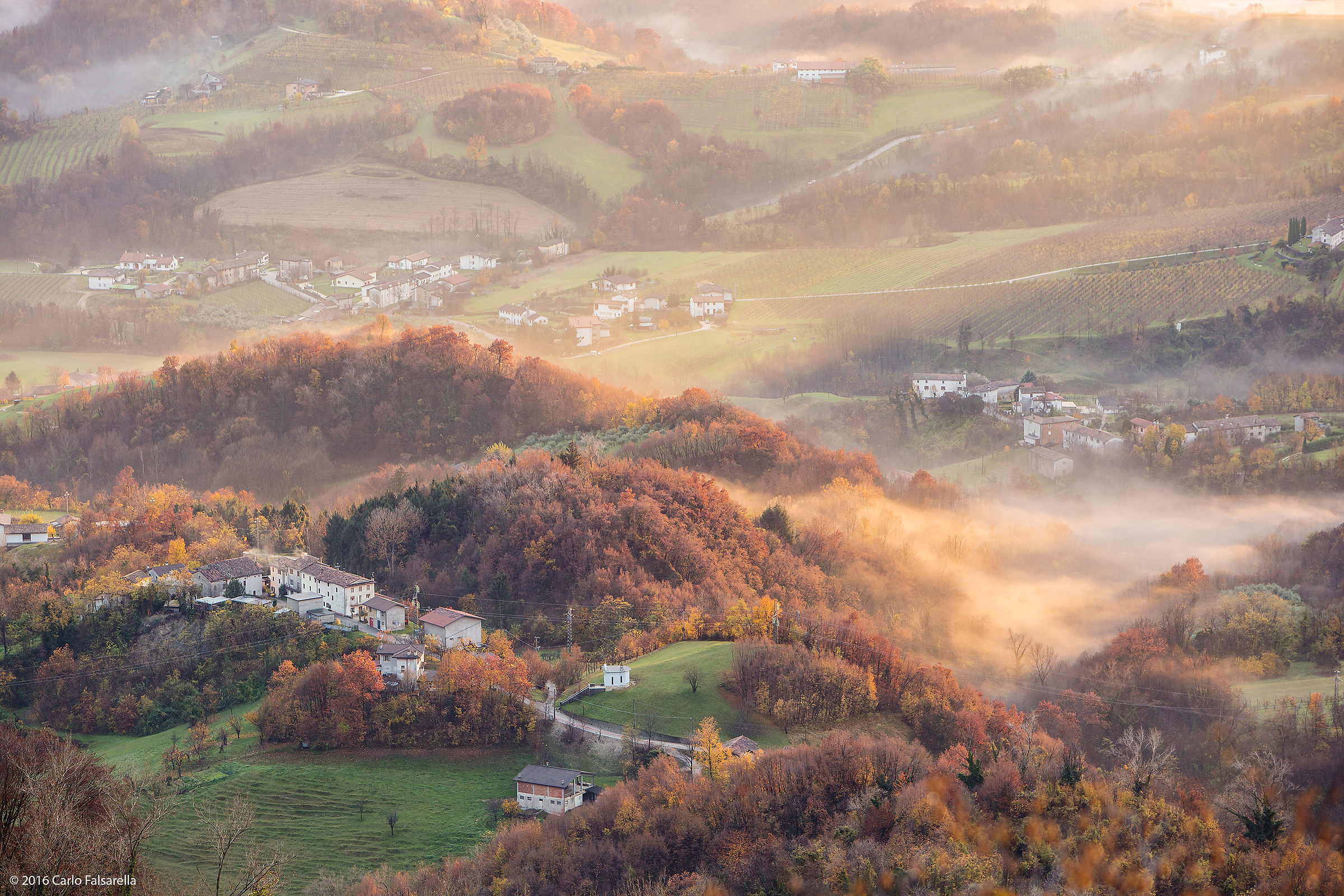 Col di Osigo at sunset