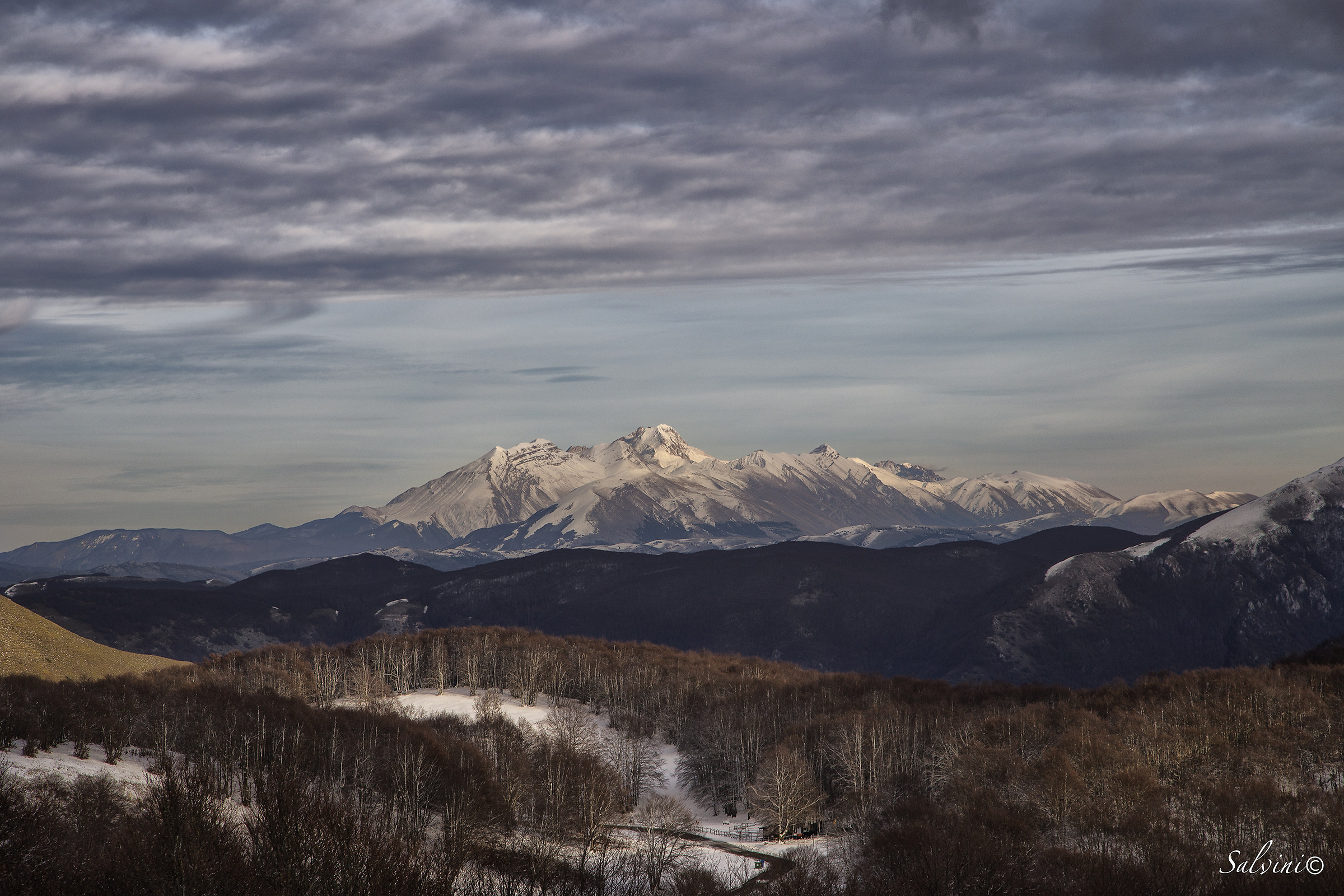 Vista Gran Sasso da Monte Terminillo