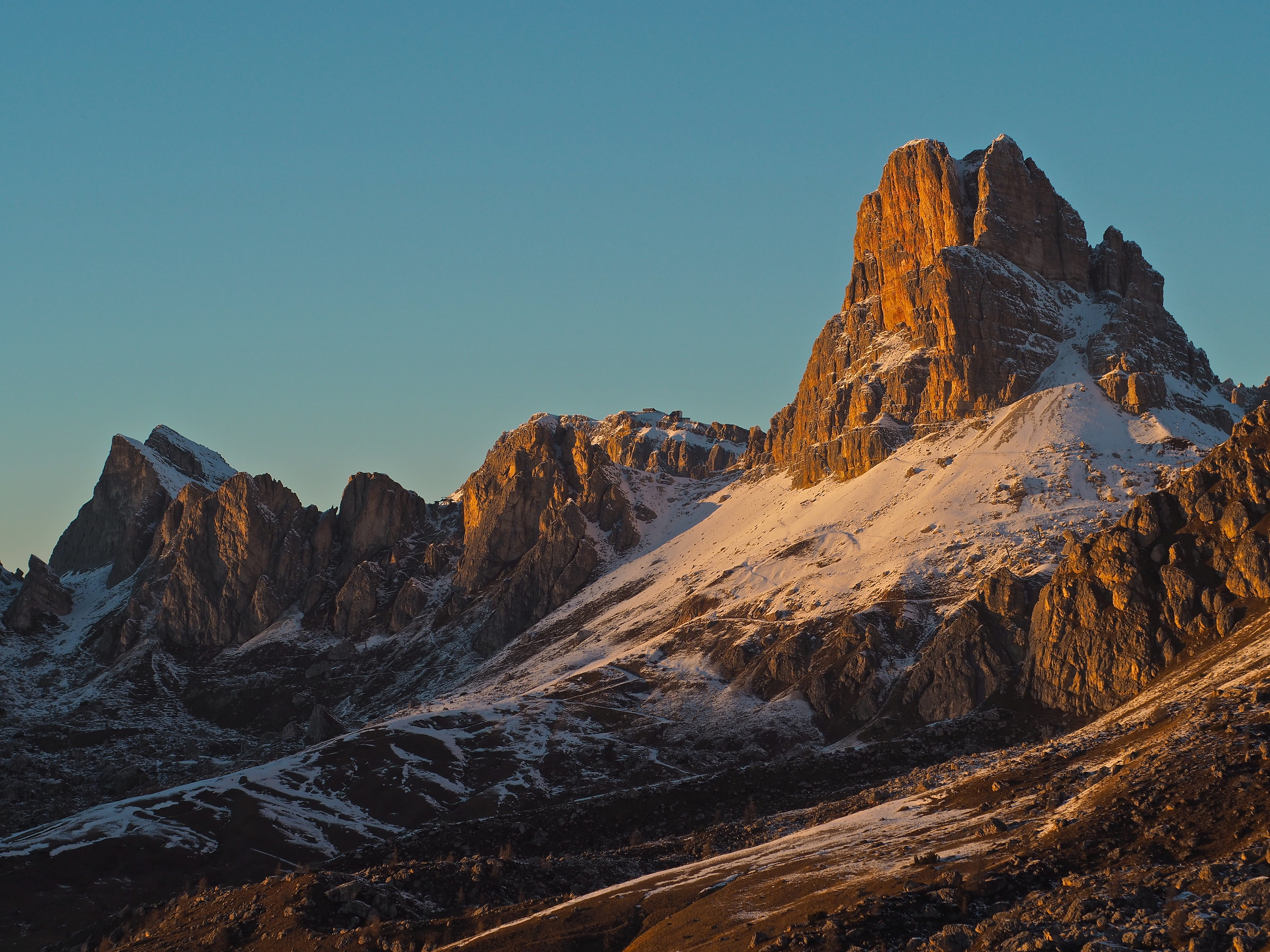 sull'averau last rays