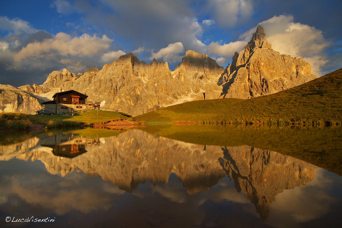 Baita Segantini con altra luce...