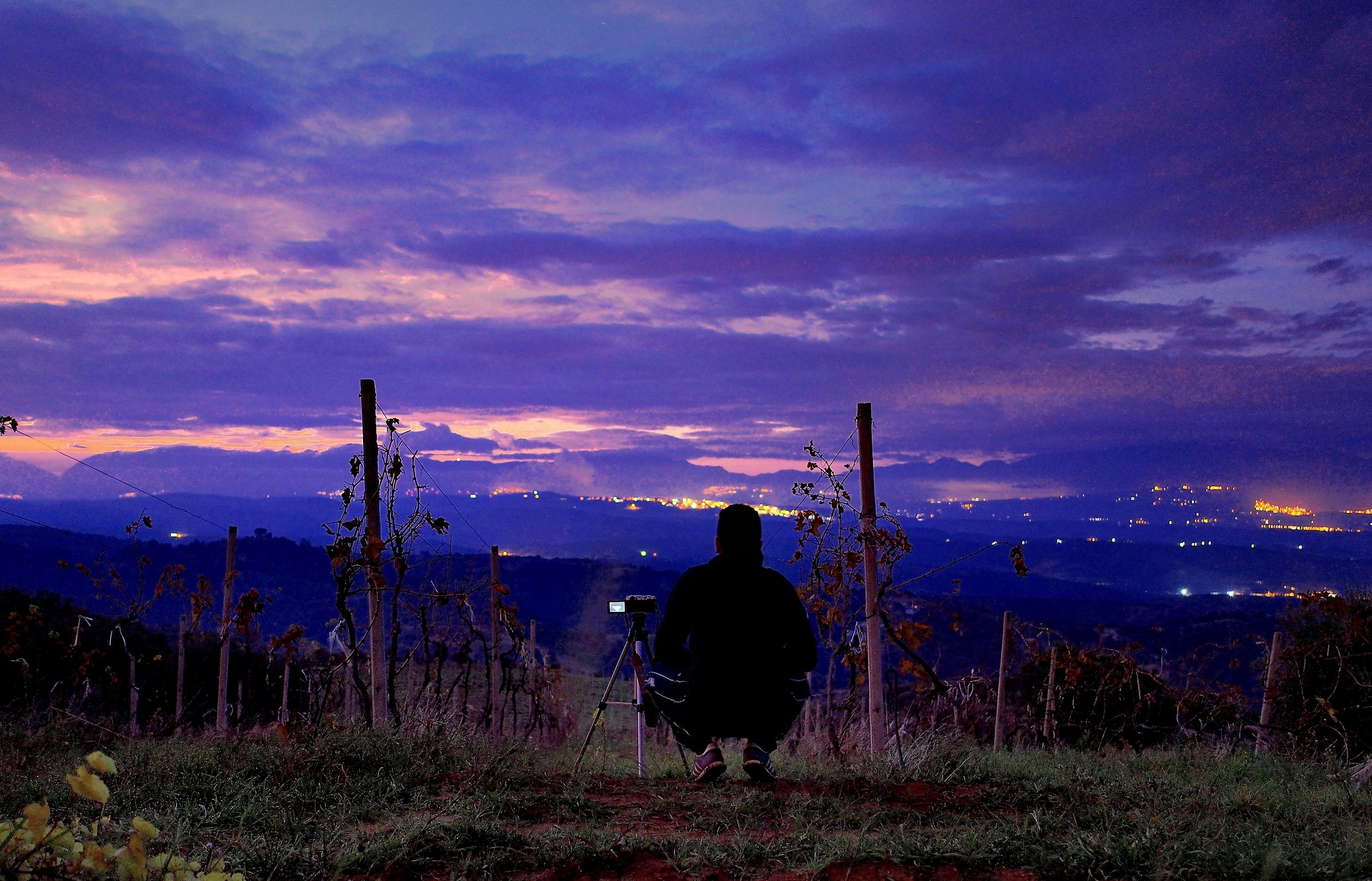 The immense in front