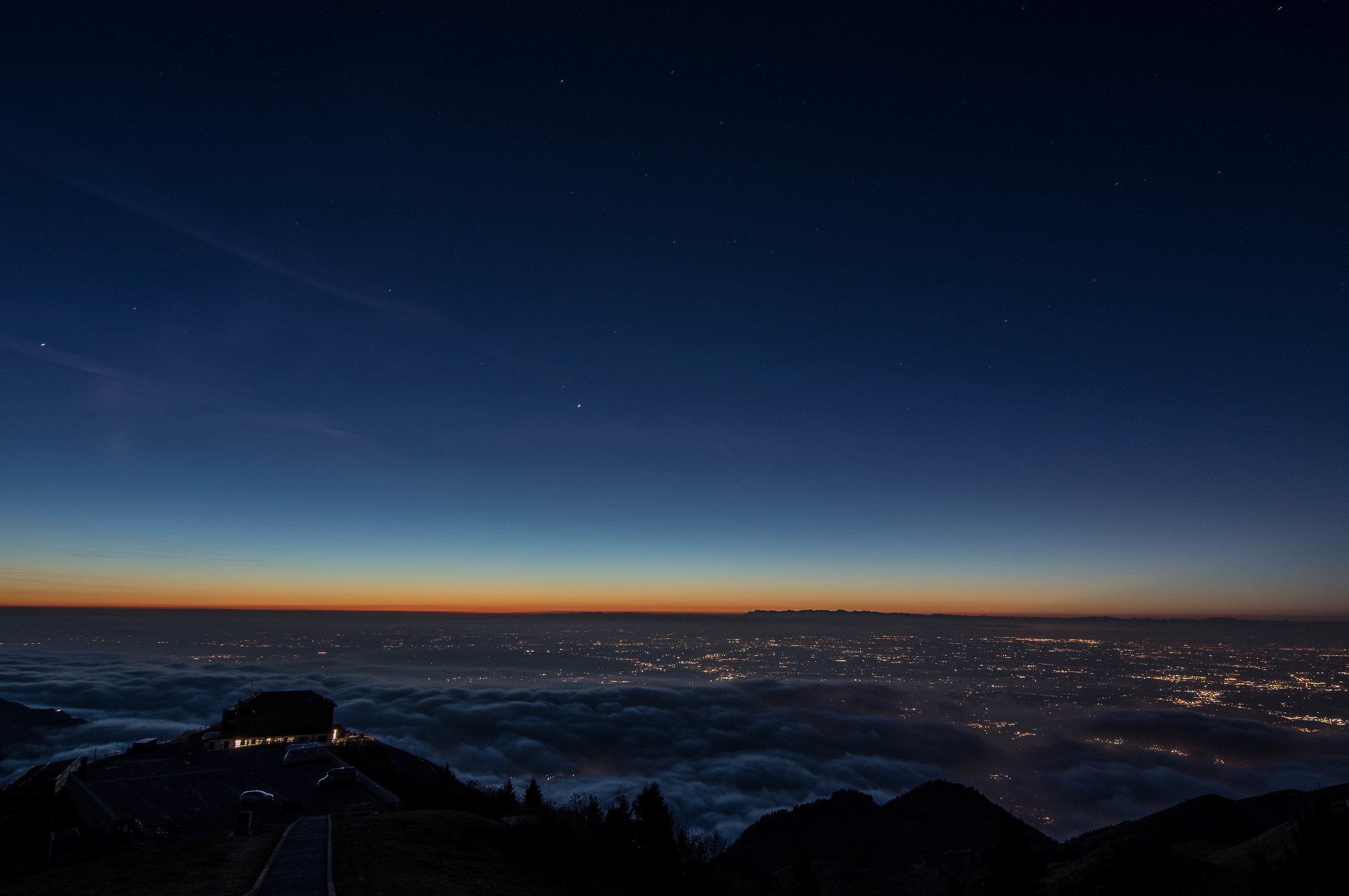 Alba sul monte grappa