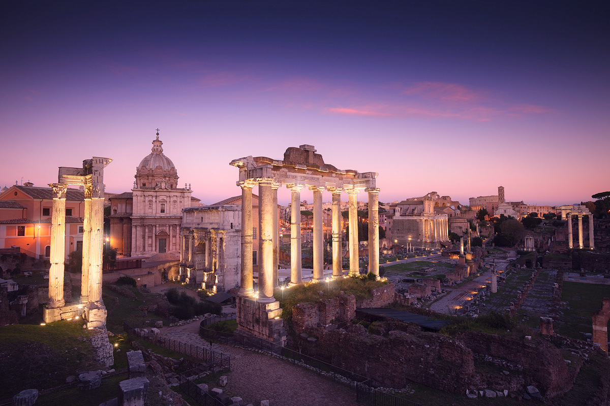 Quanto sei bella Roma quann'è sera...