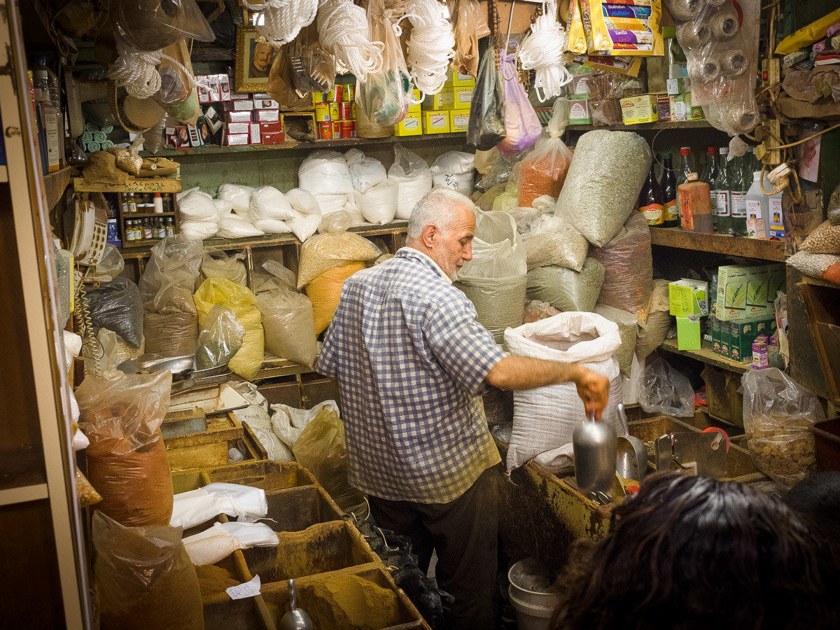 Bazaars of the Old City, spice traders