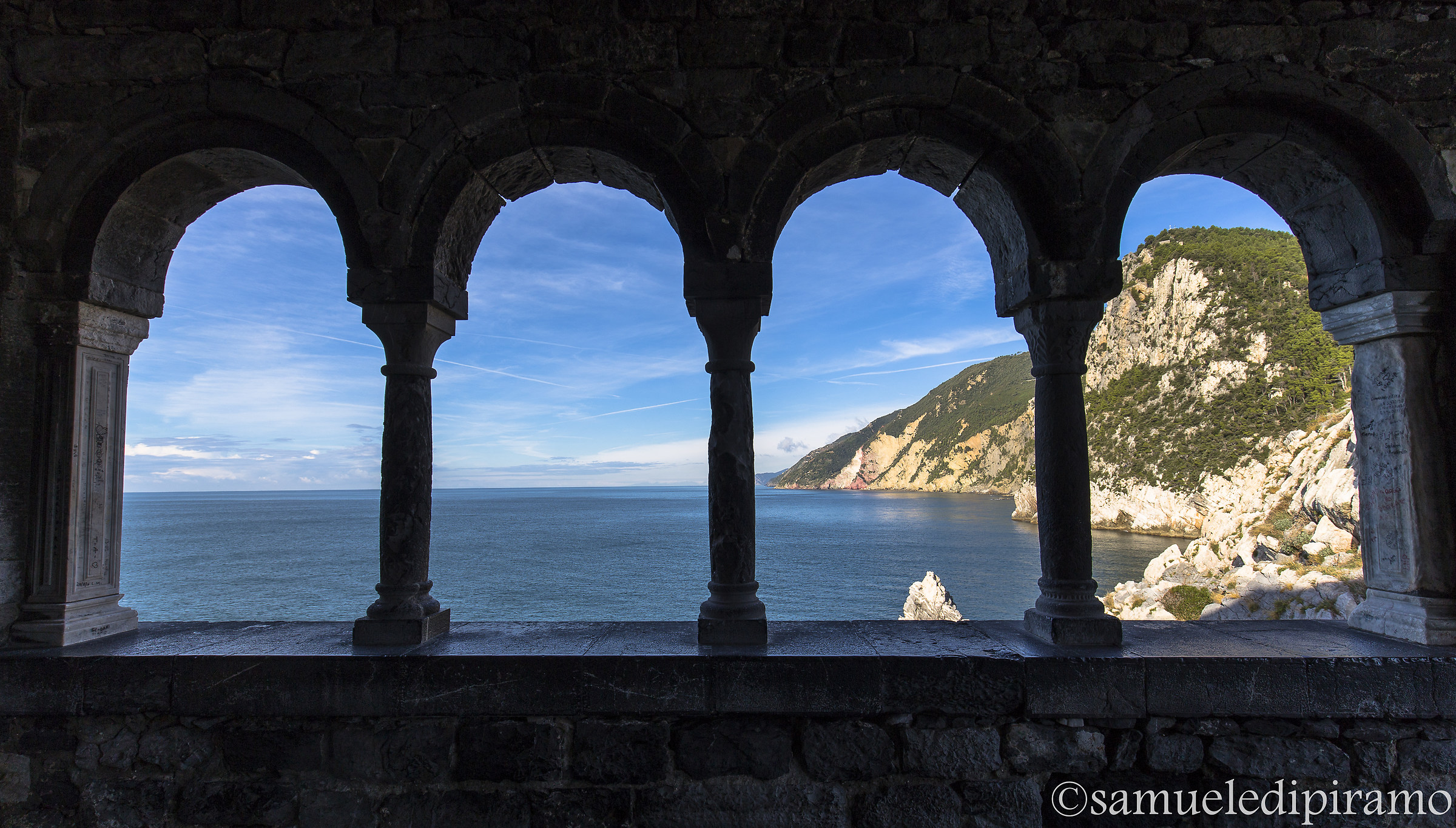 The window on the Tyrrhenian Sea - Porto Venere