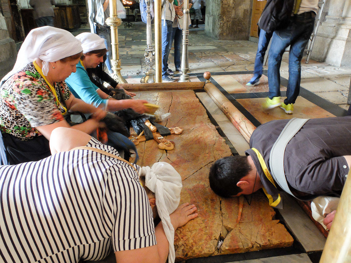 Holy Sepulcher, Stone of Unction