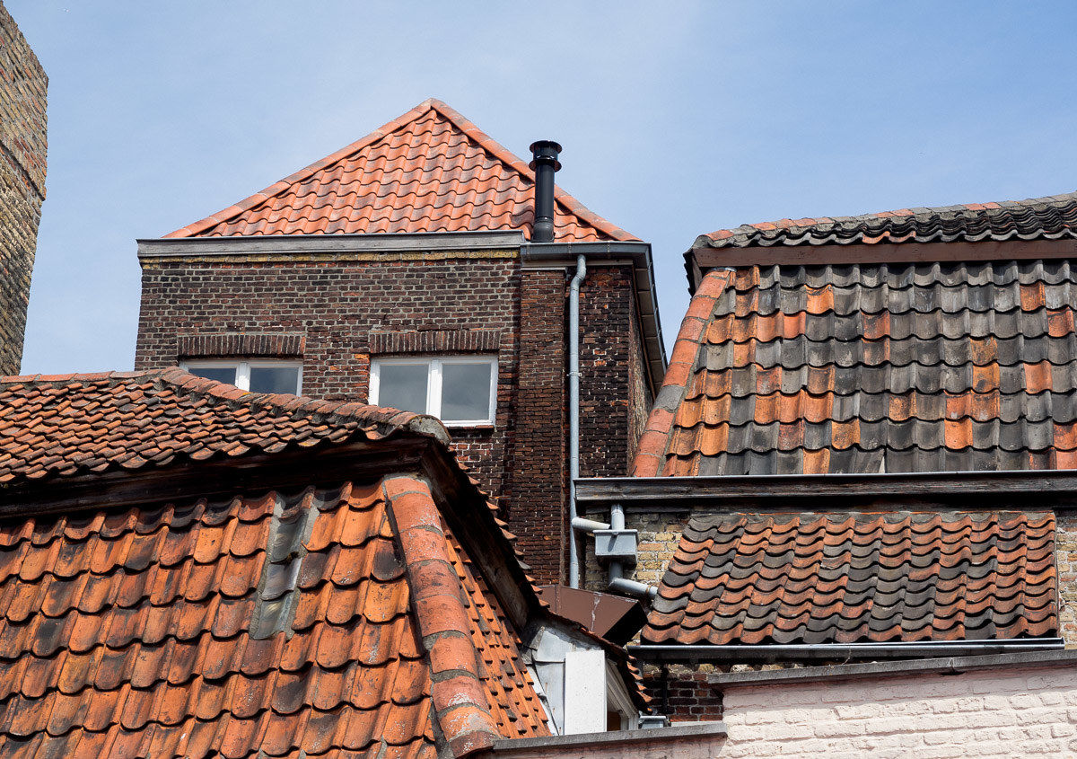 Bruges rooftops