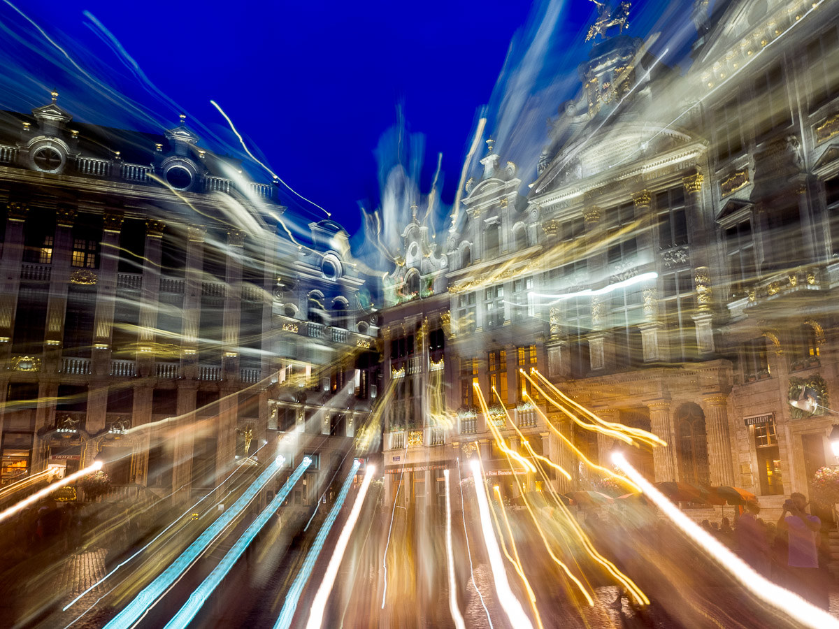 Grand Place, Brussels, night