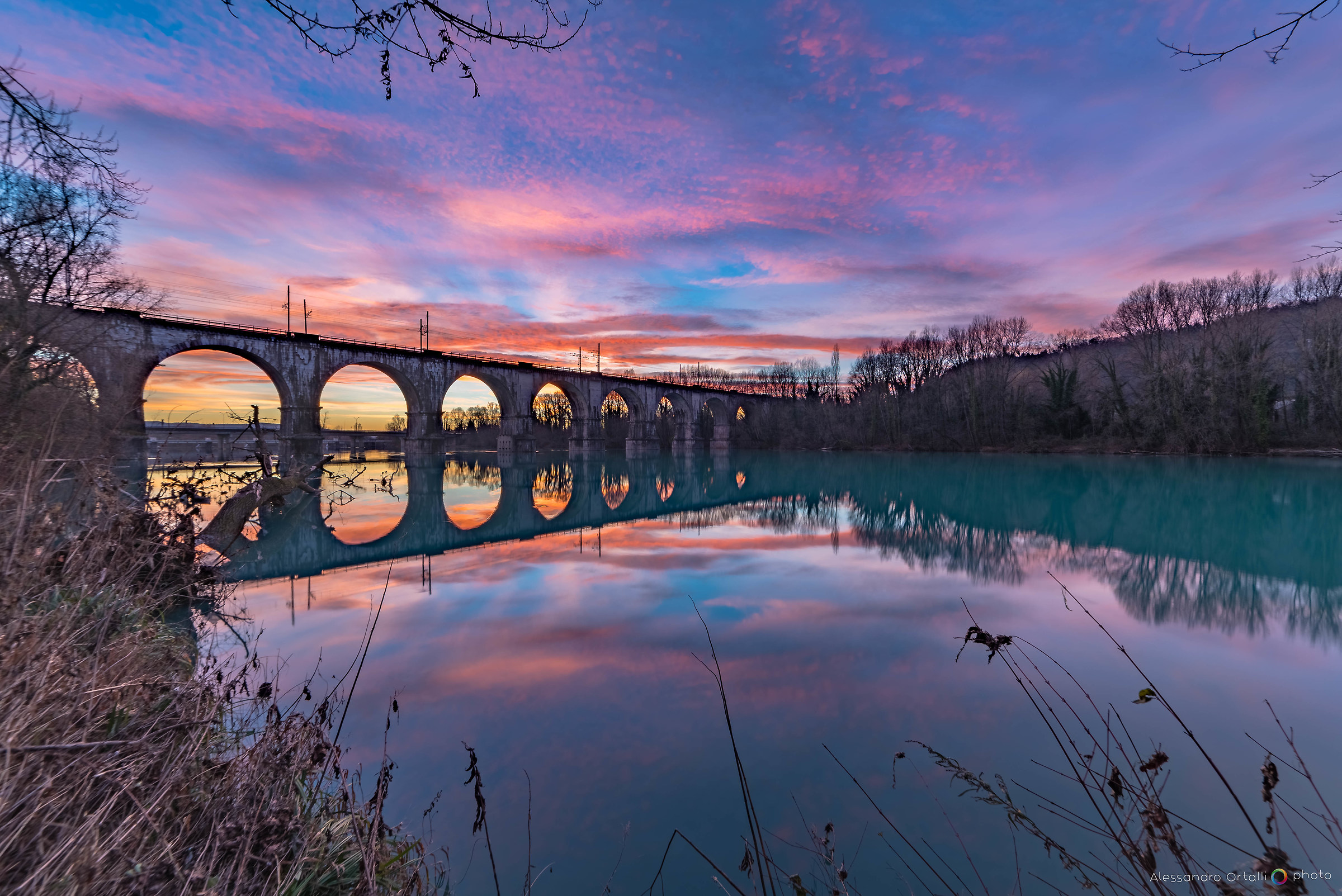Tramonto sull'Isonzo