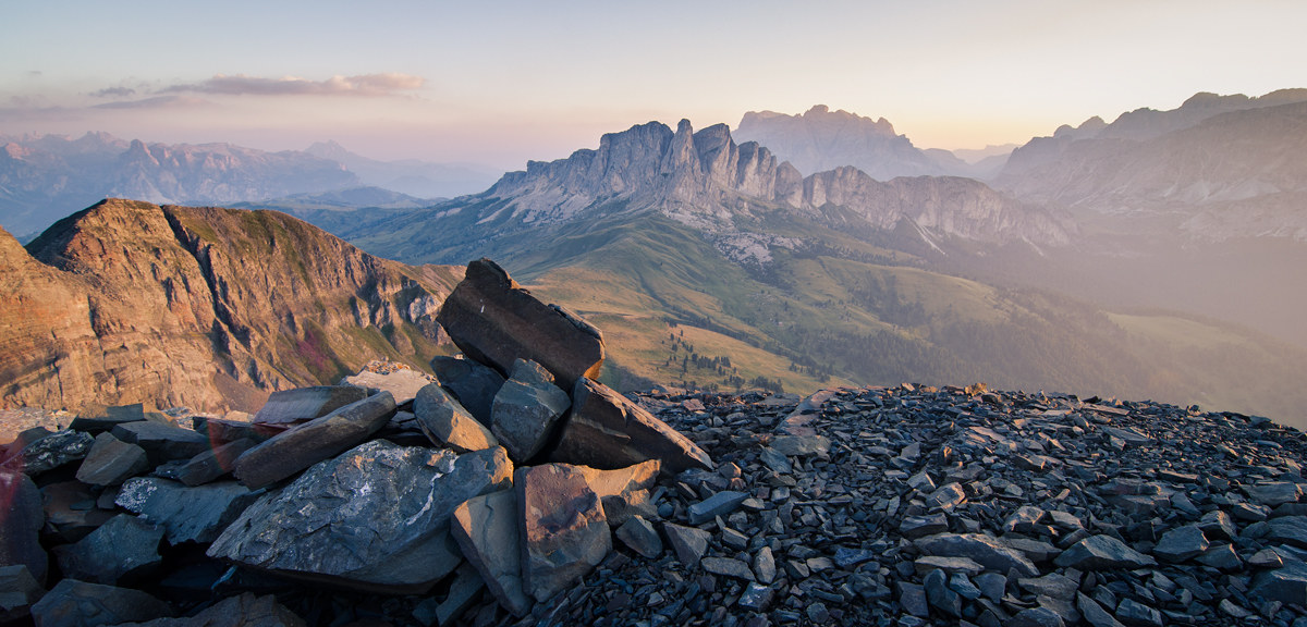 Settsass al tramonto