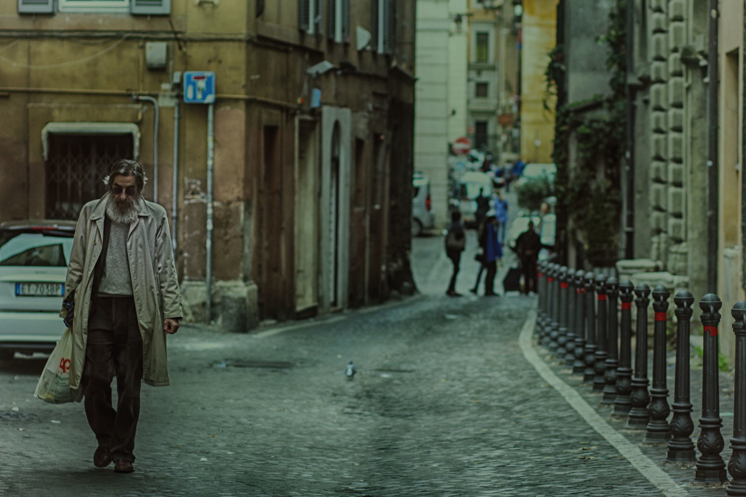 His beard is synonymous with wisdom