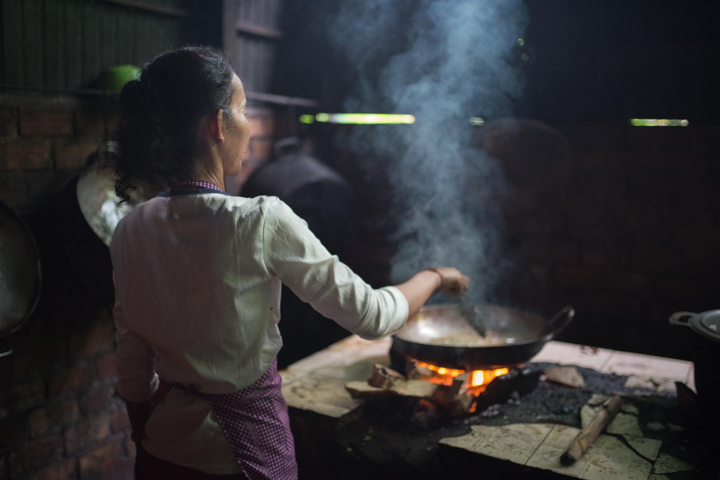 Uno sguardo alla cucina