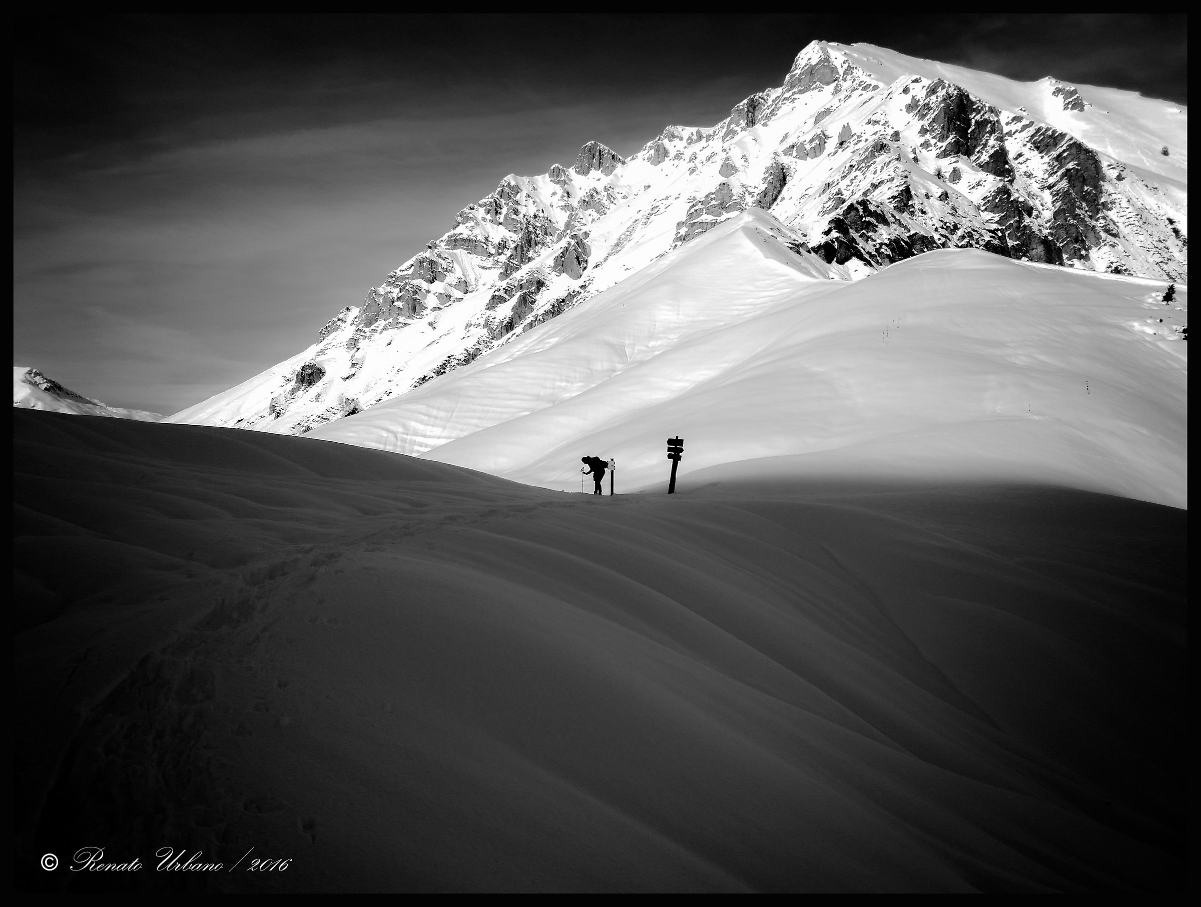 In proportion between light and shadow