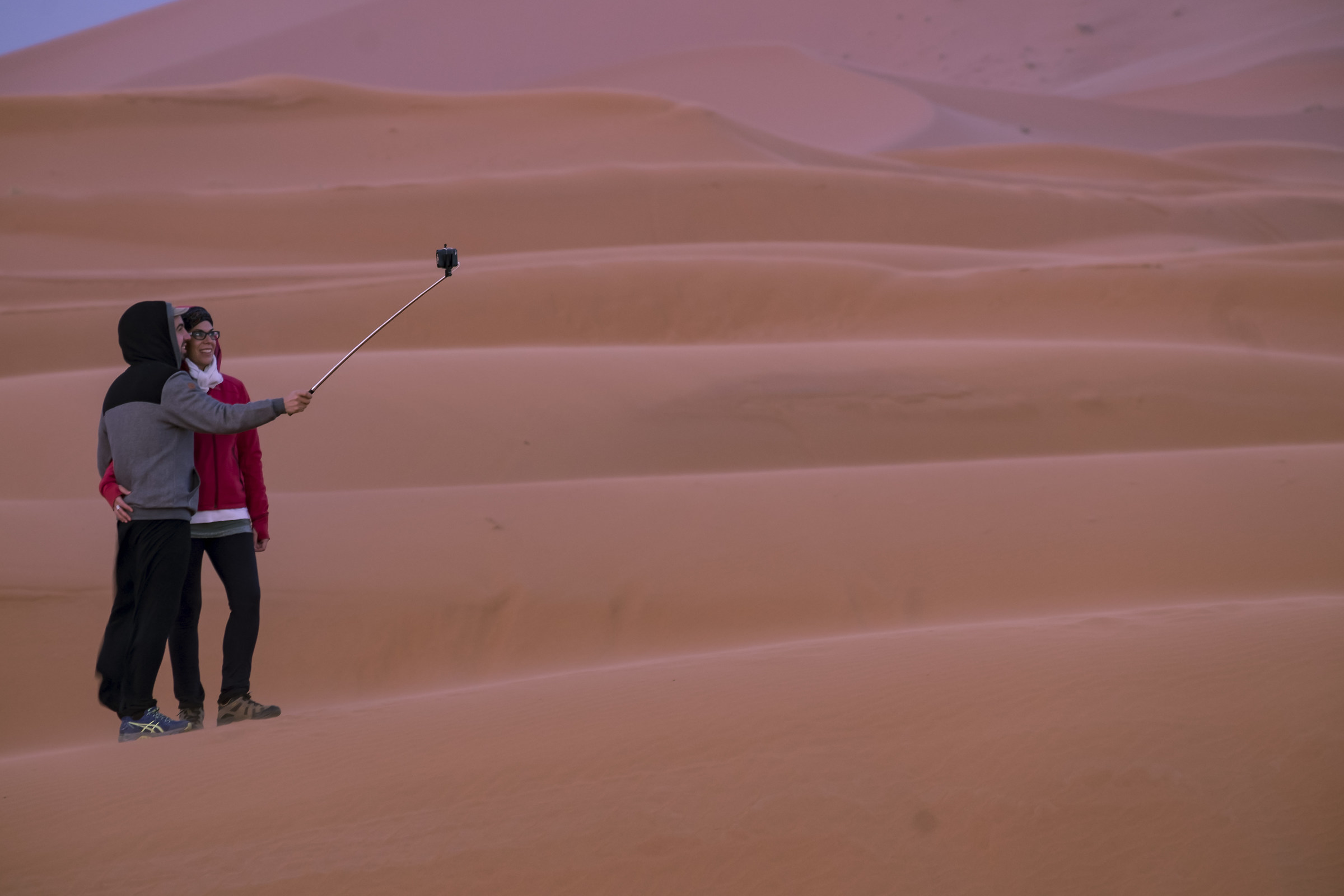 Selfie nel Deserto