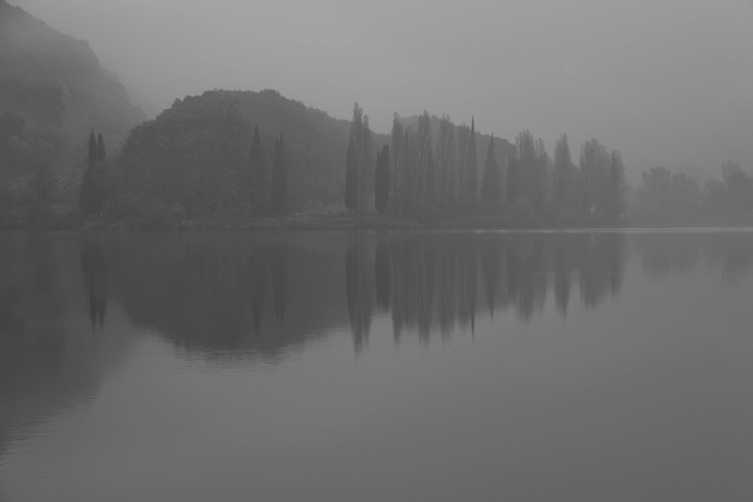 Nebbia Nebbia al Lago di Tublino