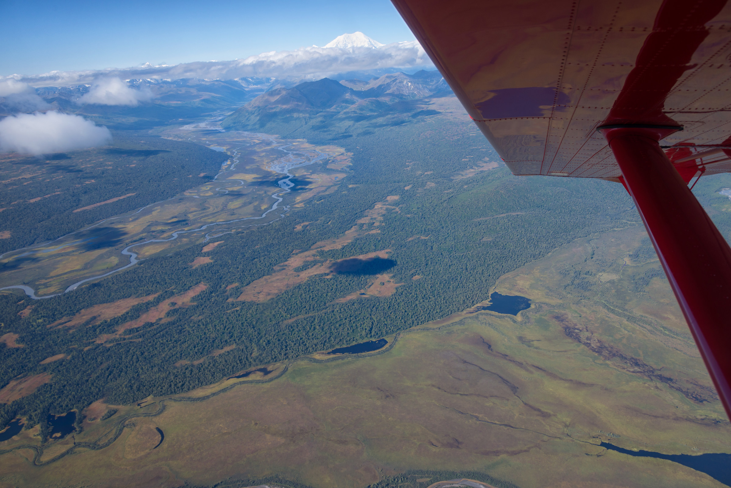 Sorvolando il Denali