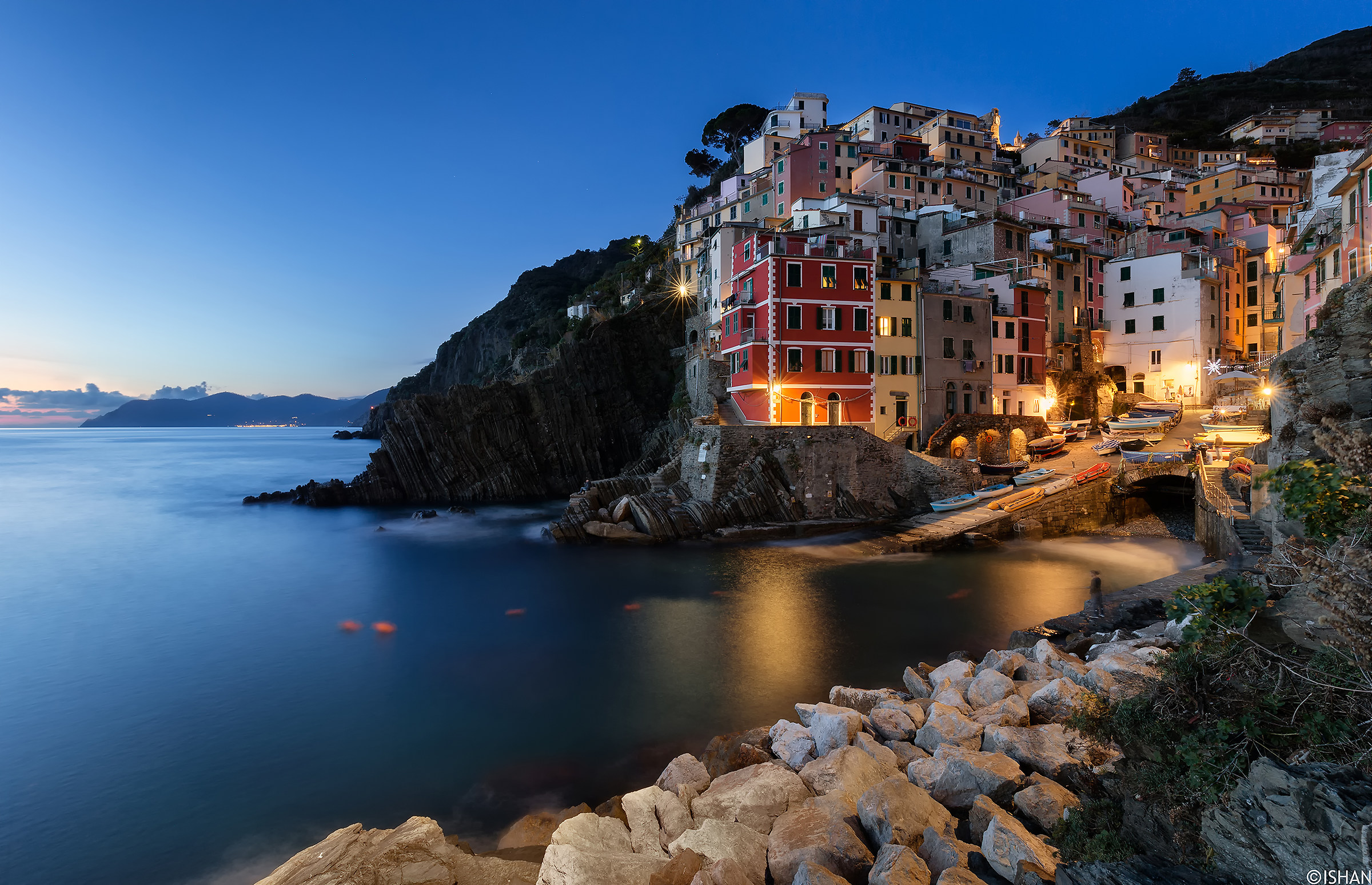 Riomaggiore ora blu