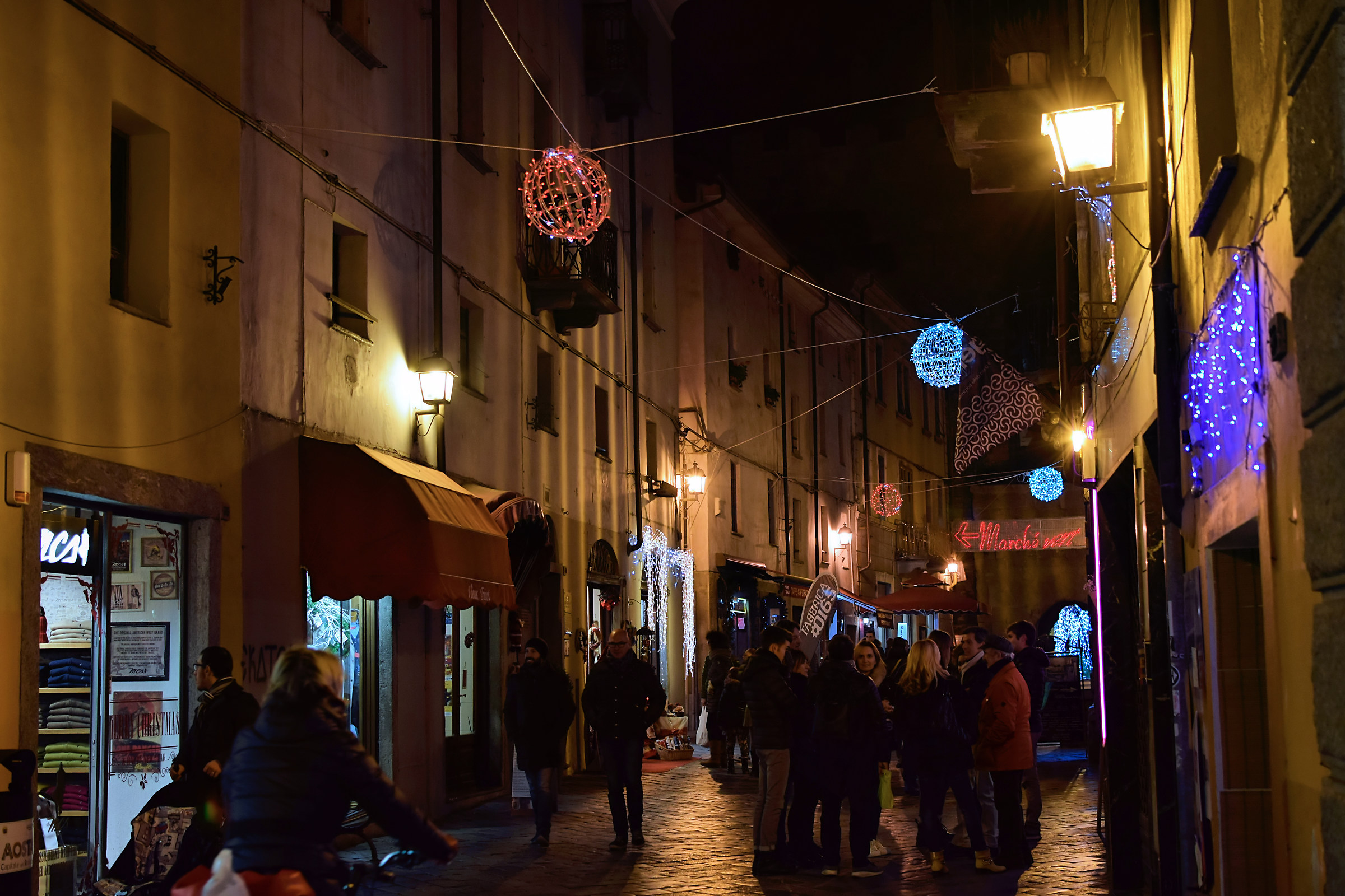 Through the streets of Aosta