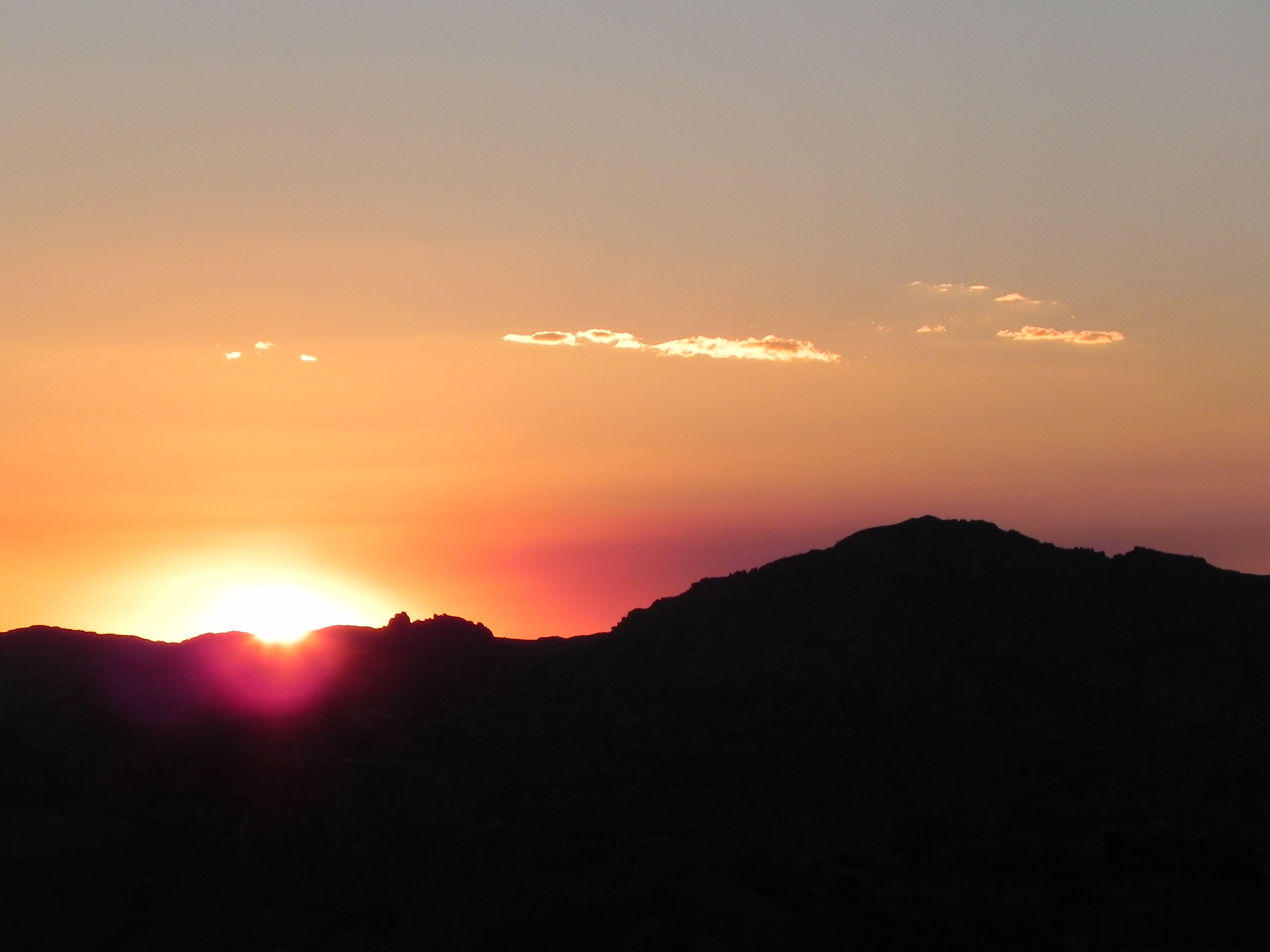 Sunset in Isalo National Park